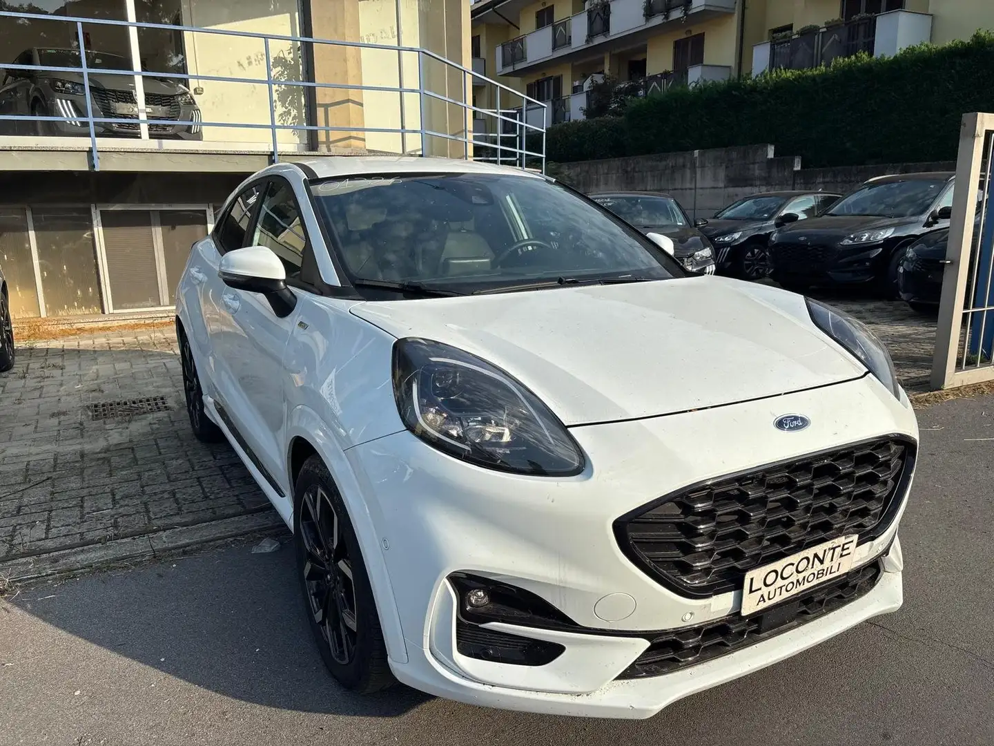 Ford Puma 1.0 ecoboost h ST-Line X s Weiß - 1