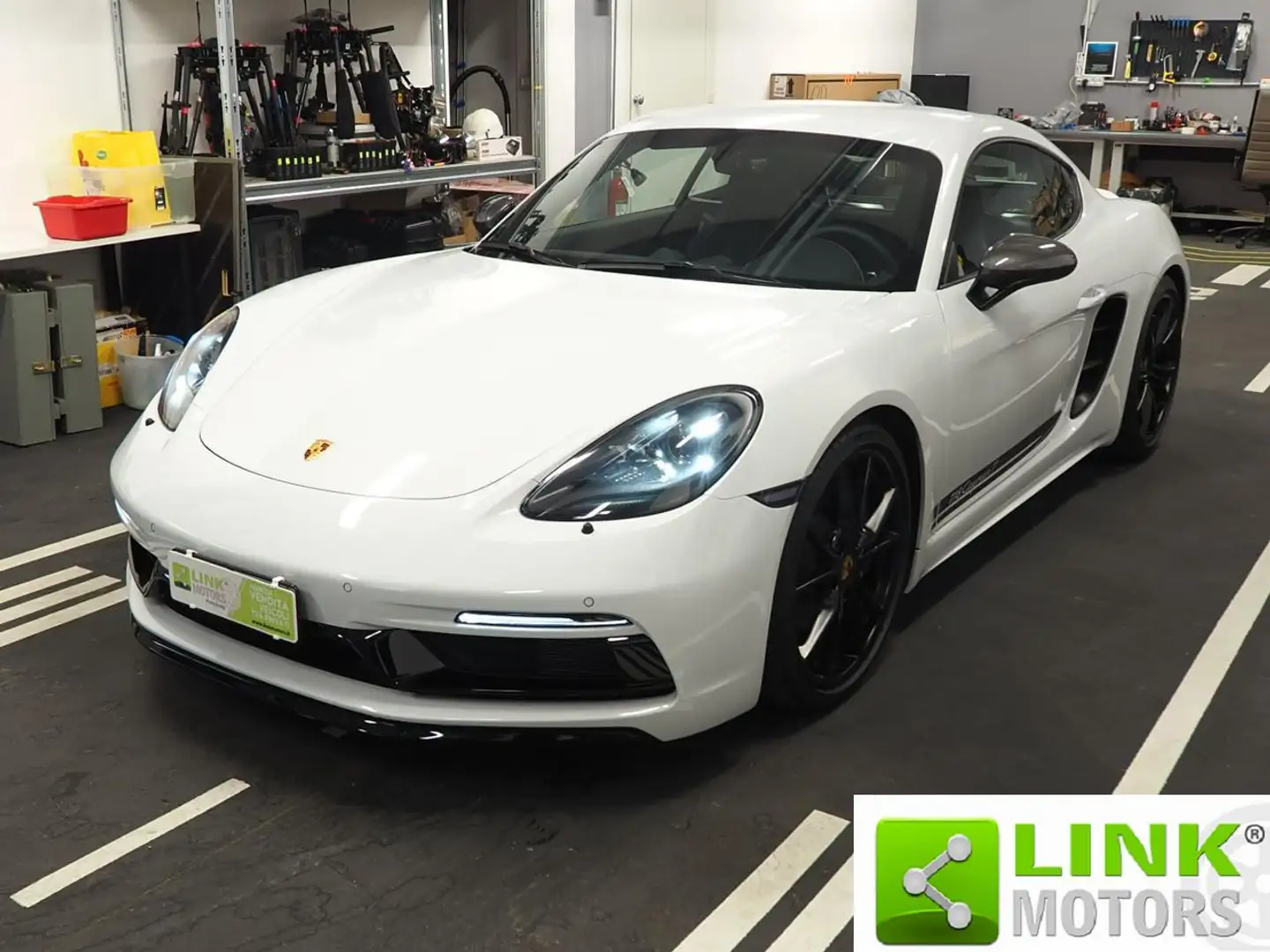 Porsche Cayman 718 Cayman 2.0 T full PPF FINANZIABILE Blanc - 1