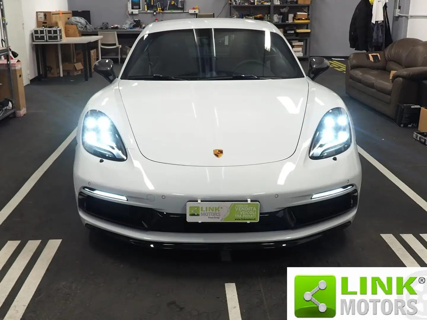 Porsche Cayman 718 Cayman 2.0 T full PPF FINANZIABILE Blanc - 2