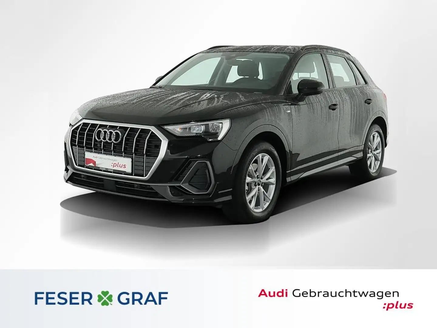 Audi Q3 35 TDI S tronic S Line Ext Navi,AHK,Kamera Schwarz - 1