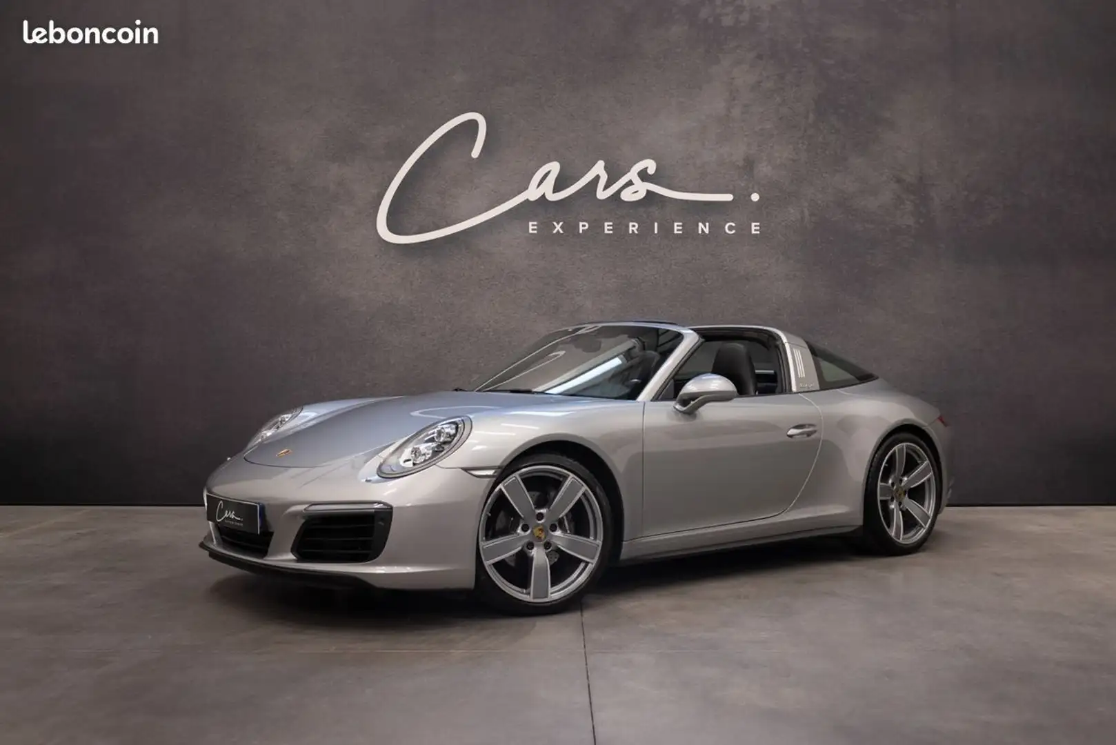 Porsche 991 Type 991.2 Targa 4 3.0 370 cv – IMMAT FRANCE ECHAPPEMENT SPORT PACK CHRONO BOSE PDLS+- CAMERA- à partir de 995 mois Plateado - 1