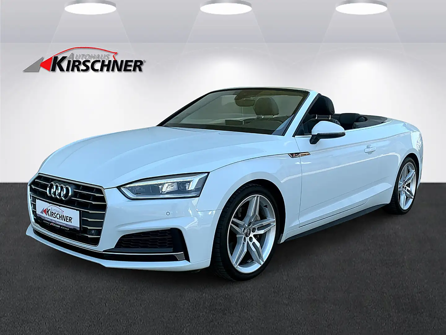 Audi A5 Cabrio 2,0 TDI sport S-tronic Weiß - 1
