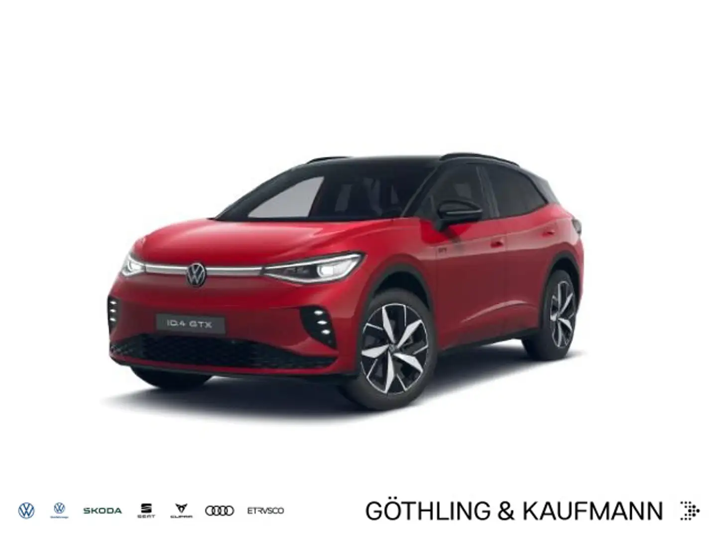 Volkswagen ID.4 GTX 4M*NAVI*PANO*AHK*WP*KAM*AR-HUD*Sportpak Rouge - 1