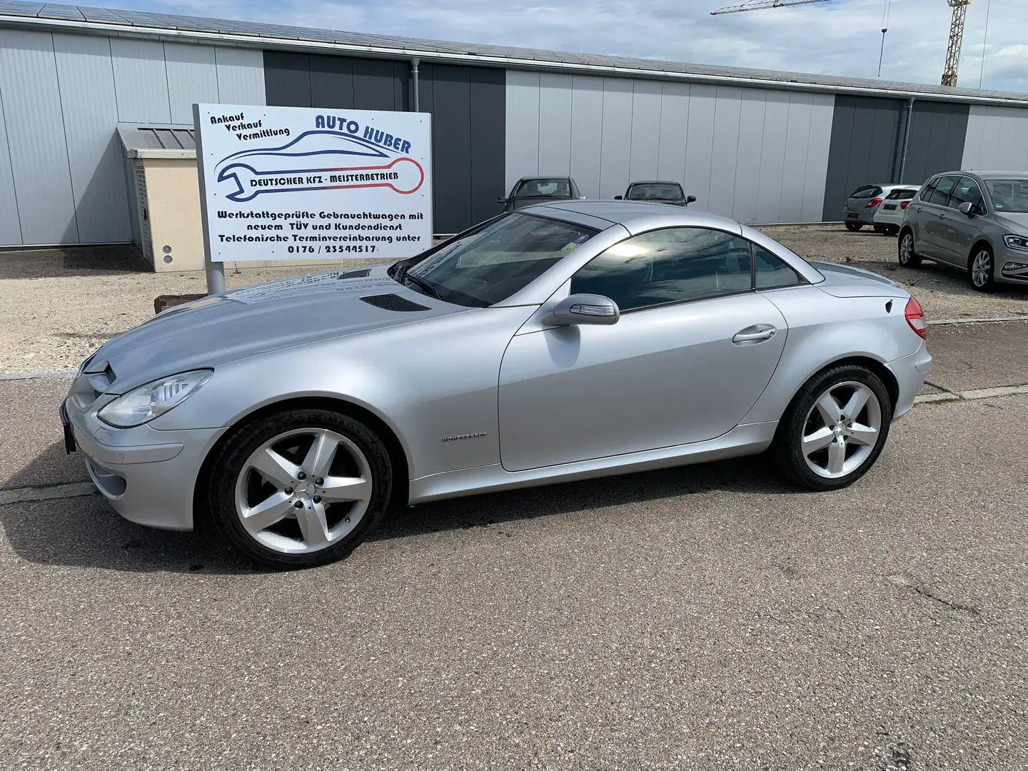 Mercedes-Benz SLK 200 SLK 200 Kompressor (171.442) Silber - 1