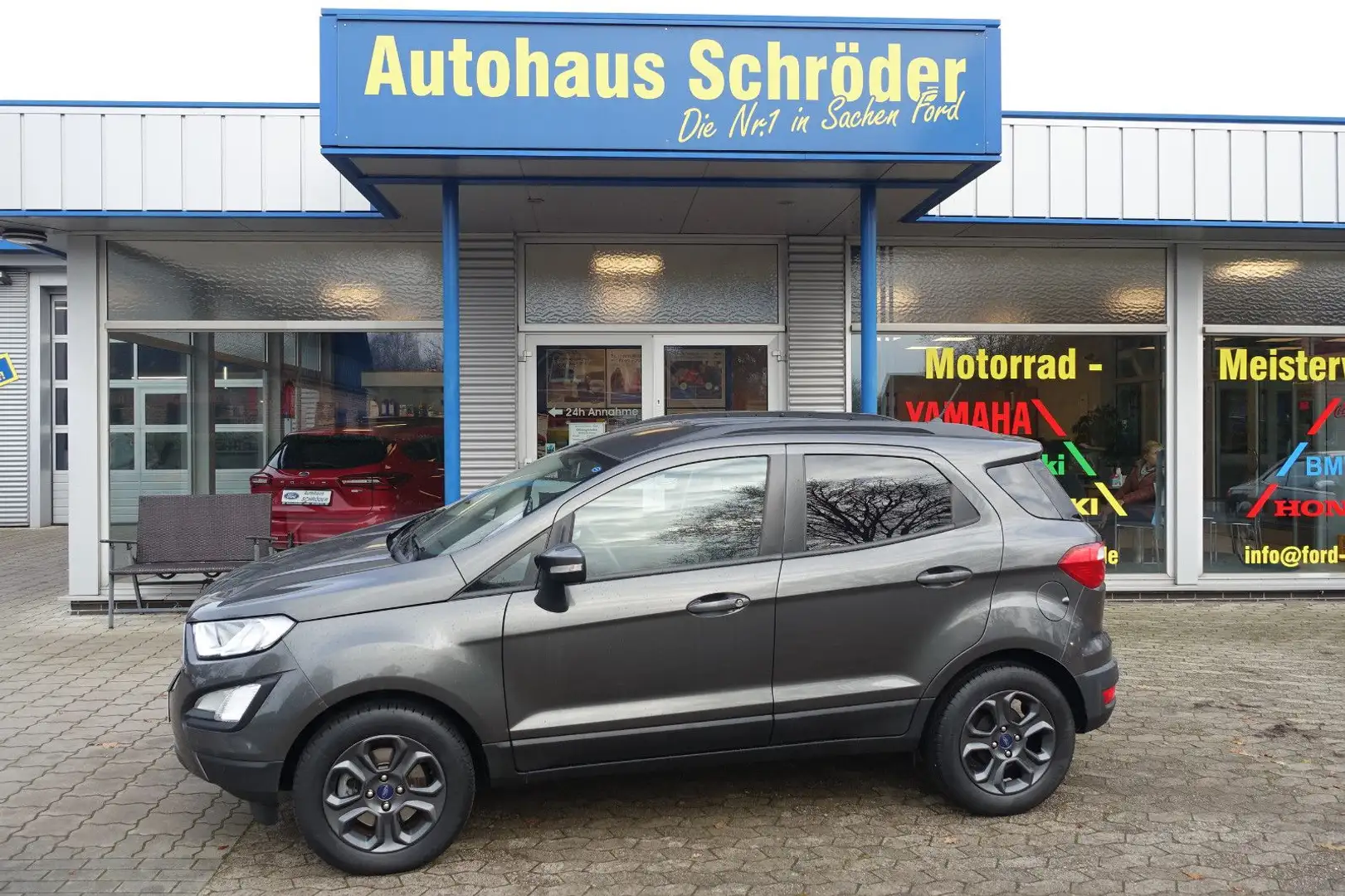 Ford EcoSport 1,0 EcoBoost Trend / Winter Paket / AHK Grau - 1