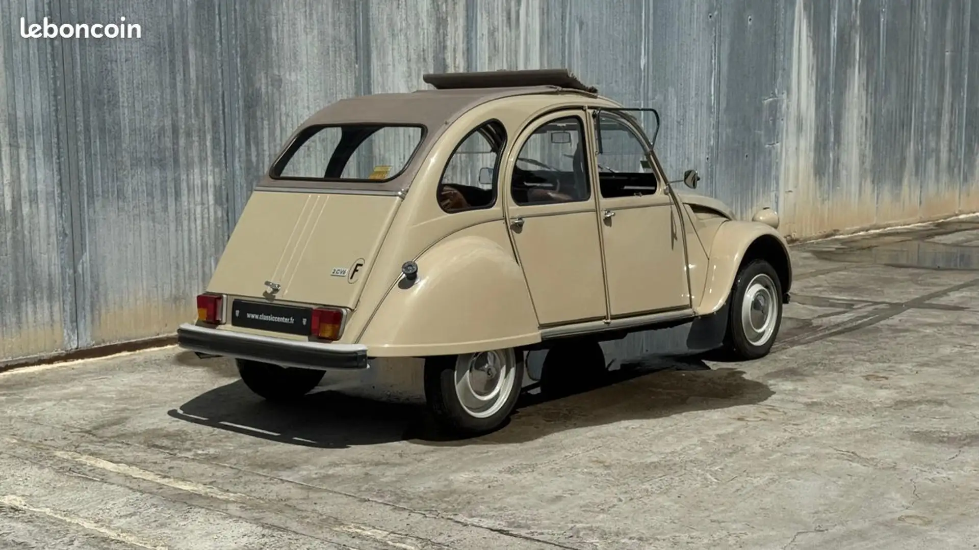 Citroen 2CV 2 CV 2CV6 Origine Beige - 2