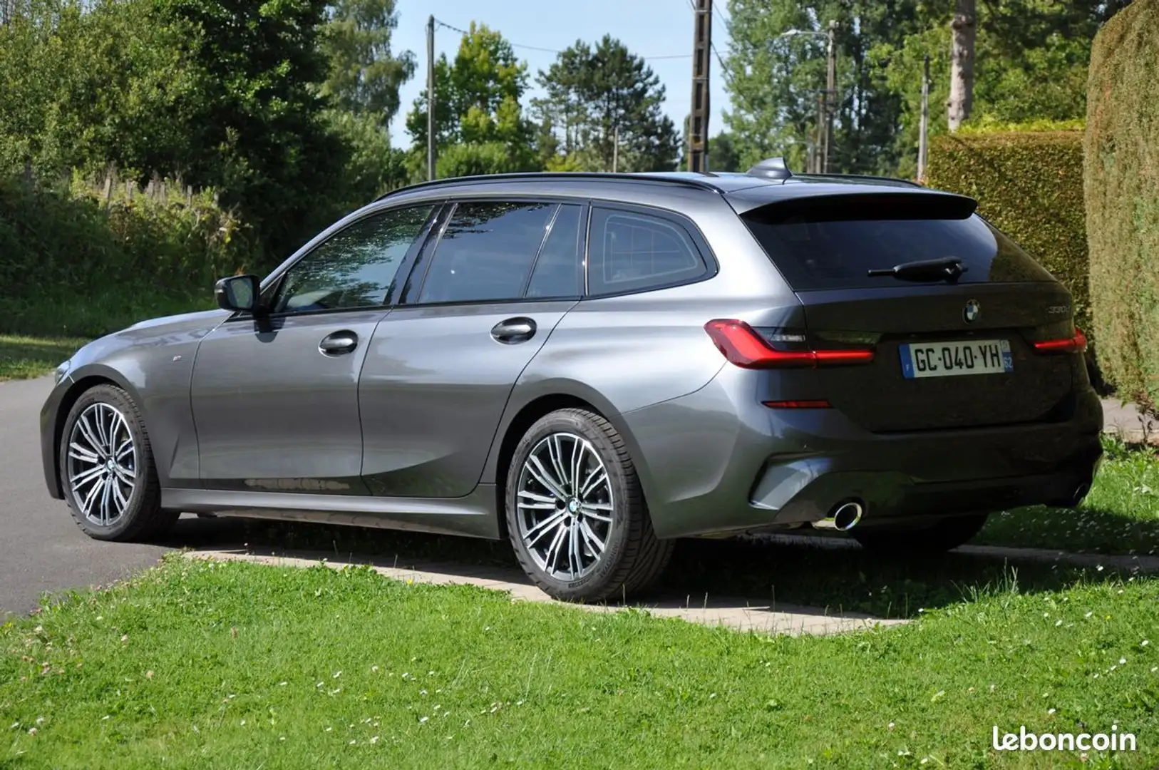 BMW 330 Touring SERIE G21 330D 330DA 330 265 M SPORT BVA8  Gris - 2