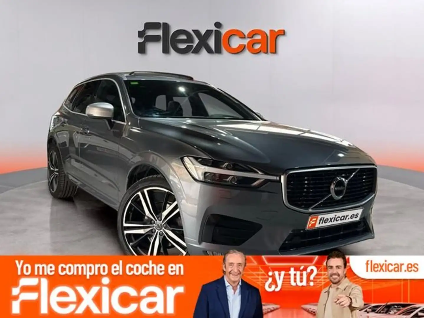 Volvo XC60 D4 R-Design Aut. Gris - 1