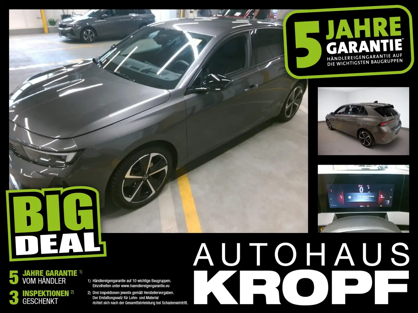Opel Astra L 1.2T AdaptiverTempomat,WirelessCharg Grau - 1