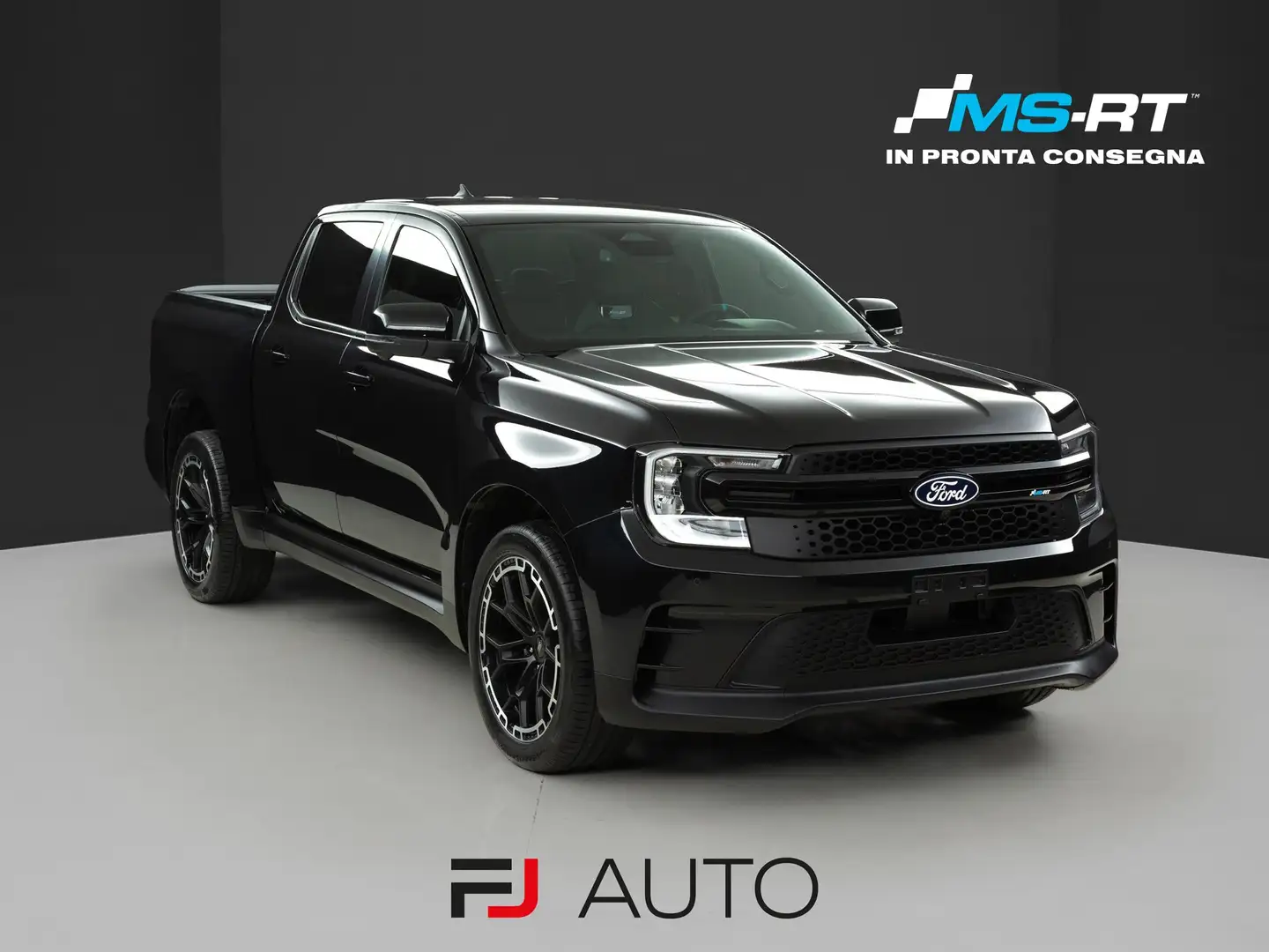 Ford Ranger 3.0 EcoBlue DC MS-RT AWD 240cv auto - IVA ESCL. Negro - 1