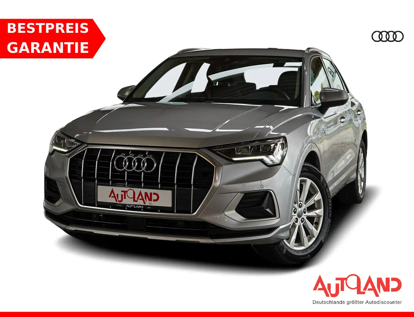 Audi Q3 35 1.5 TFSI advanced LED Navi Sitzheizung AHK Plateado - 1