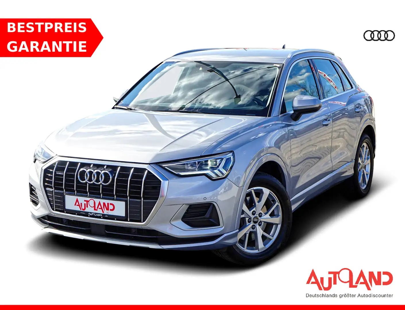 Audi Q3 35 1.5 TFSI advanced LED Navi Sitzheizung AHK Argent - 1