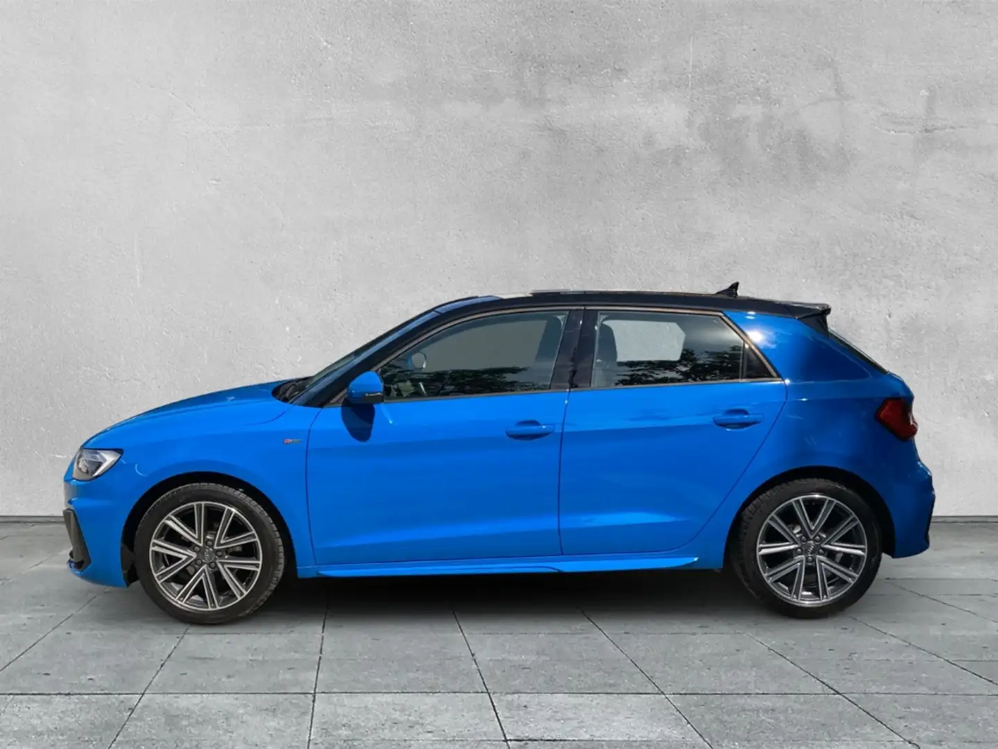 Audi A1 30 TFSI SB S-Line +LED+NAVI+SHZ+TEMPOMAT+PDC+ Blau - 2