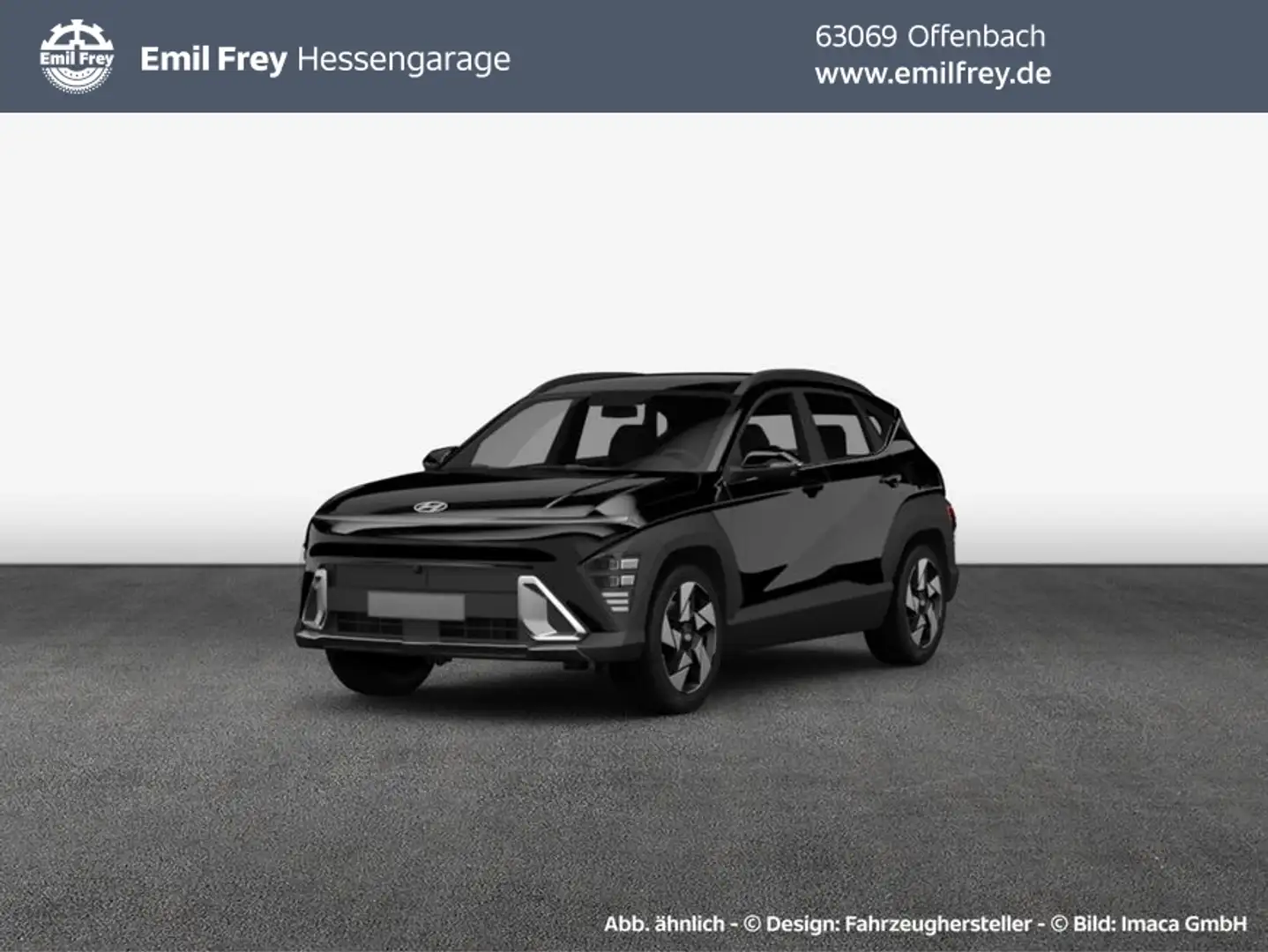 Hyundai KONA KONA 1.6 T-GDI DCT Trend Zwart - 1