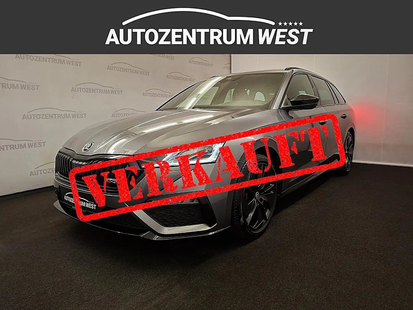 Skoda Octavia Combi 2,0 TDI RS DSG...LED/NAVI/MATRIX Grau - 1