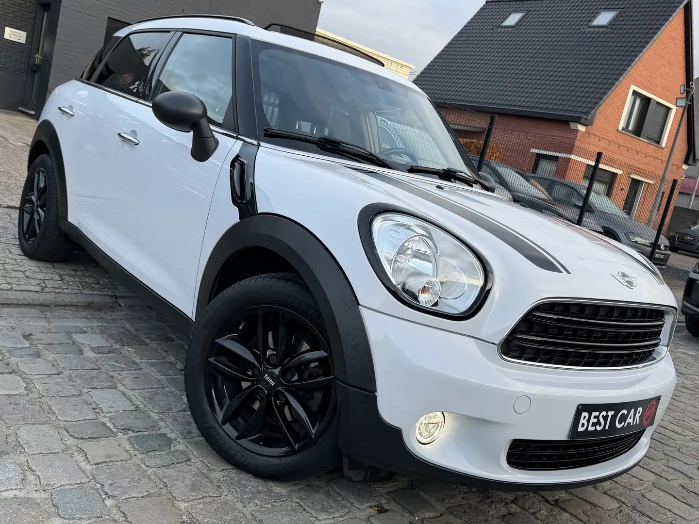 MINI Cooper D Countryman 1.6D * PanoDak * Euro6b Wit - 2