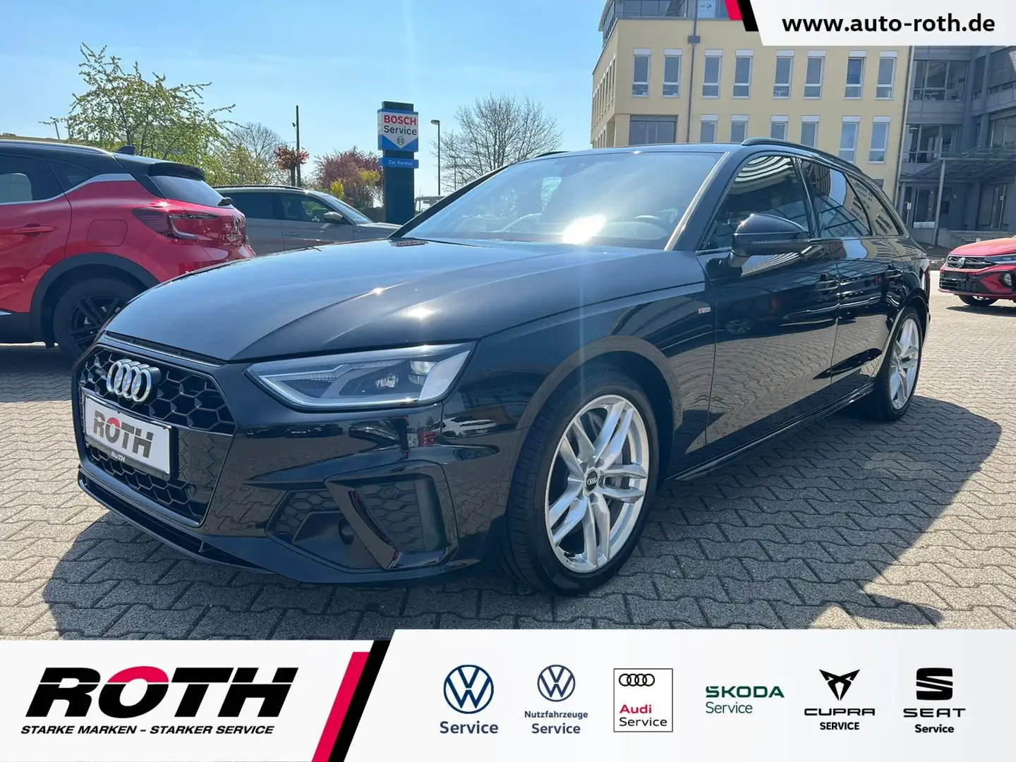 Audi A4 Avant 50 TDI qu. S-line Navi*Pano*Kamera*ACC Noir - 1
