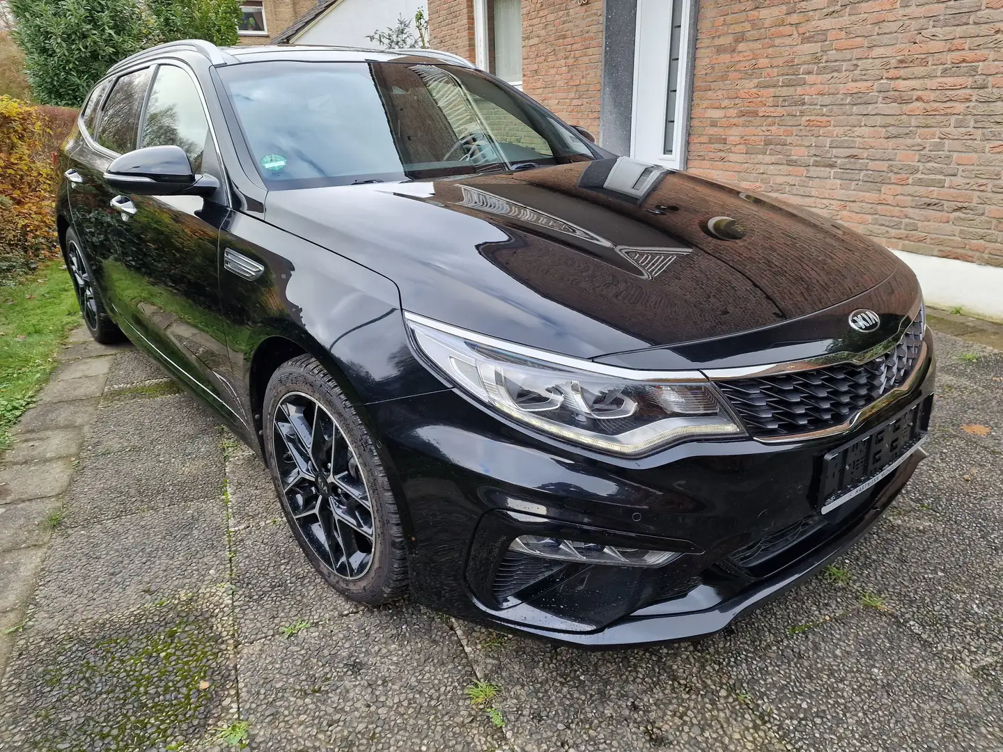 Kia Optima Optima Sportswagon 1.6 T-GDI DCT OPF GT Line Voll Schwarz - 2