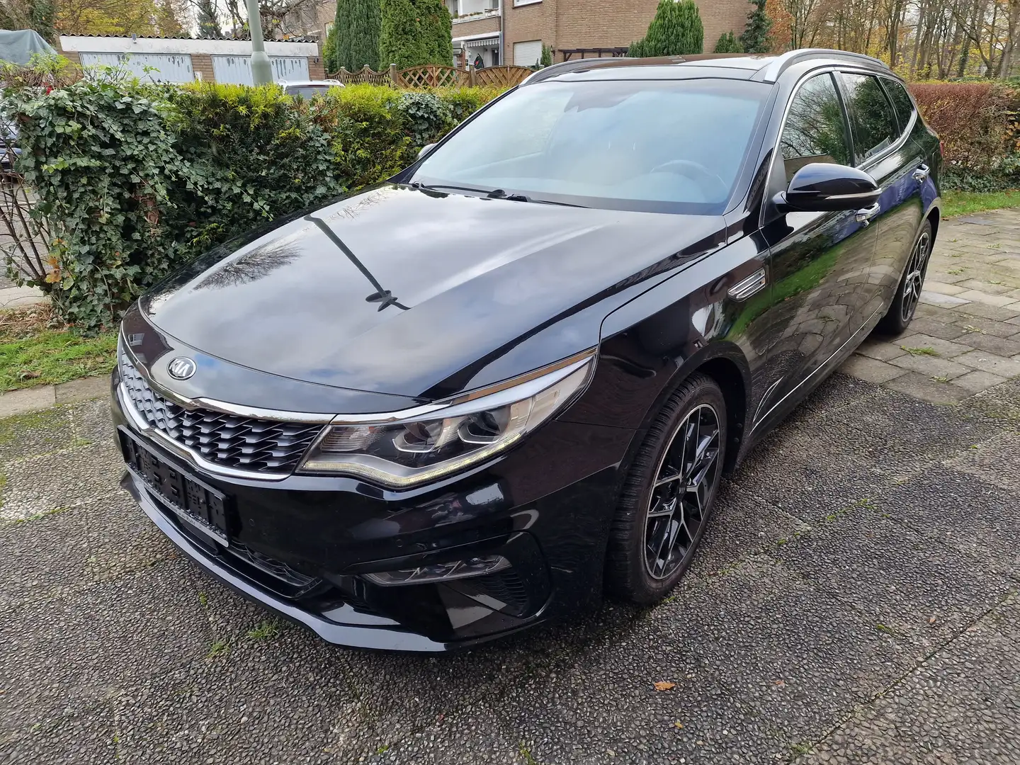 Kia Optima Optima Sportswagon 1.6 T-GDI DCT OPF GT Line Voll Schwarz - 1