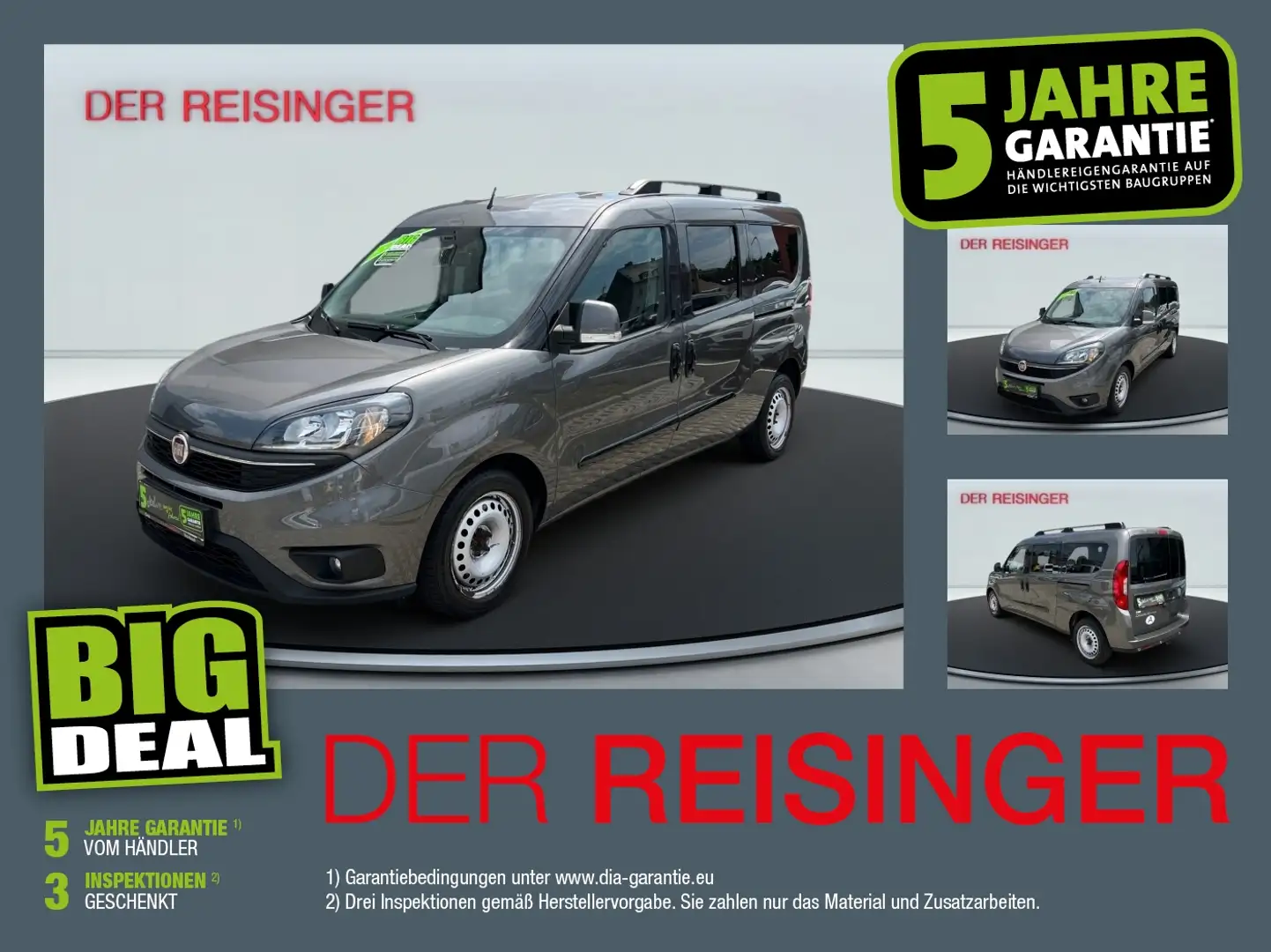 Fiat Doblo Maxi Lounge Gris - 1