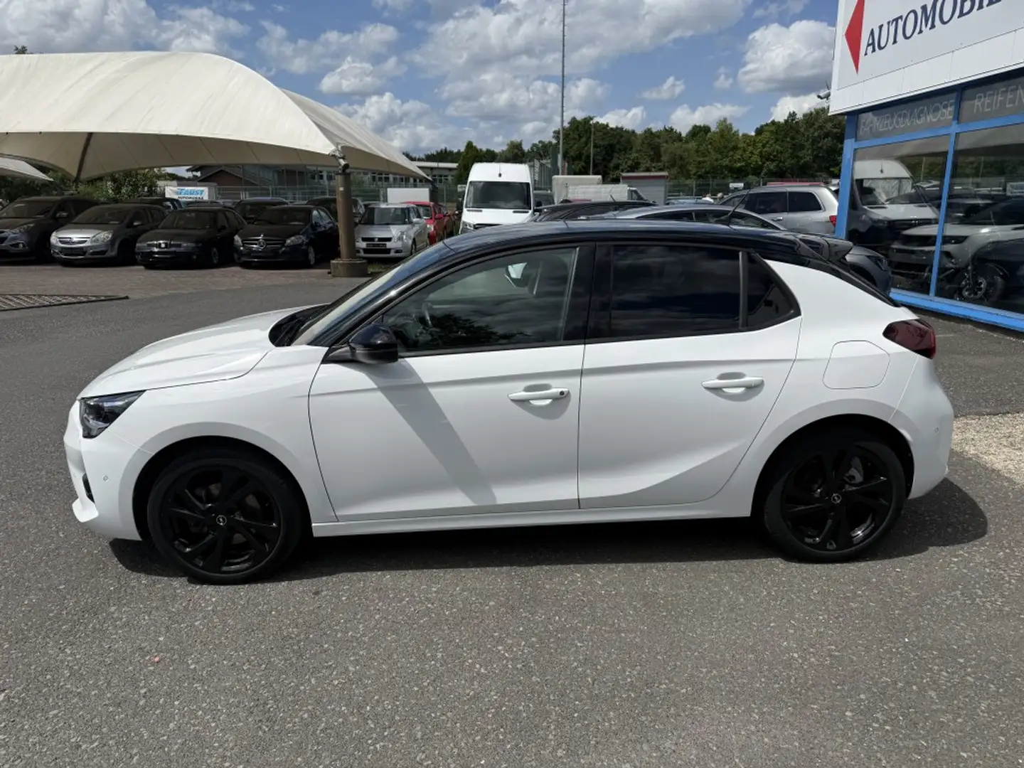 Opel Corsa 1.2 Turbo GS Line LED PDC + R.CAM UVM. Alb - 2