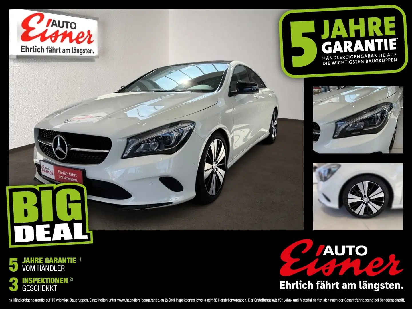 Mercedes-Benz CLA 200 Aut. LED Voll SCheinwerfer Blanc - 1