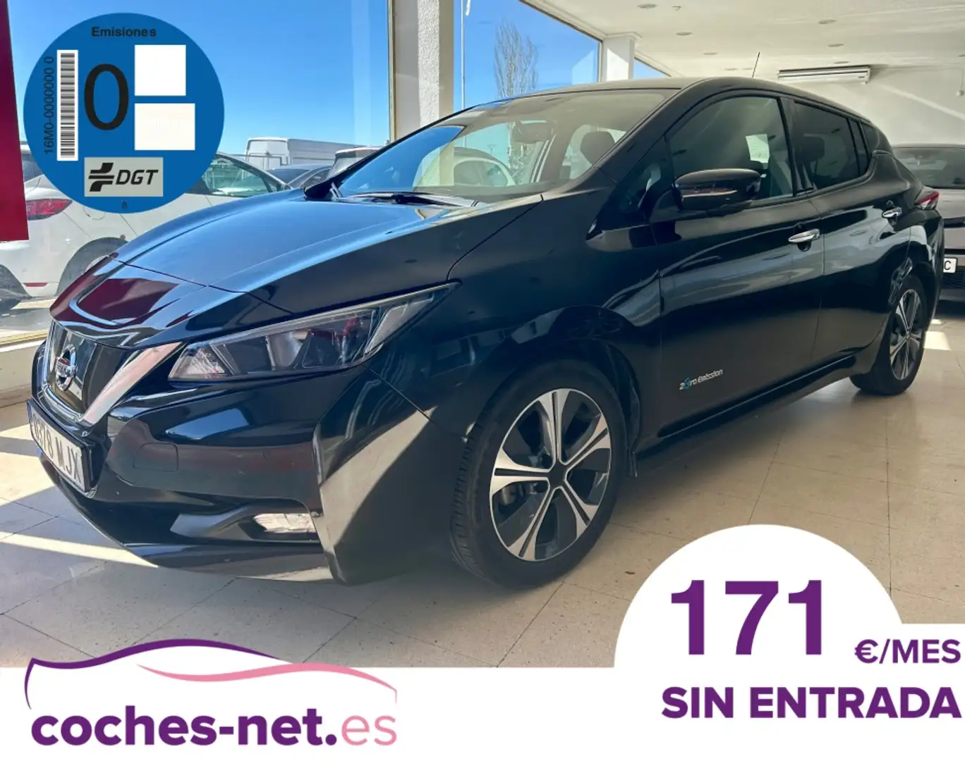 Nissan Leaf 40 kWh N-Connecta Negro - 2
