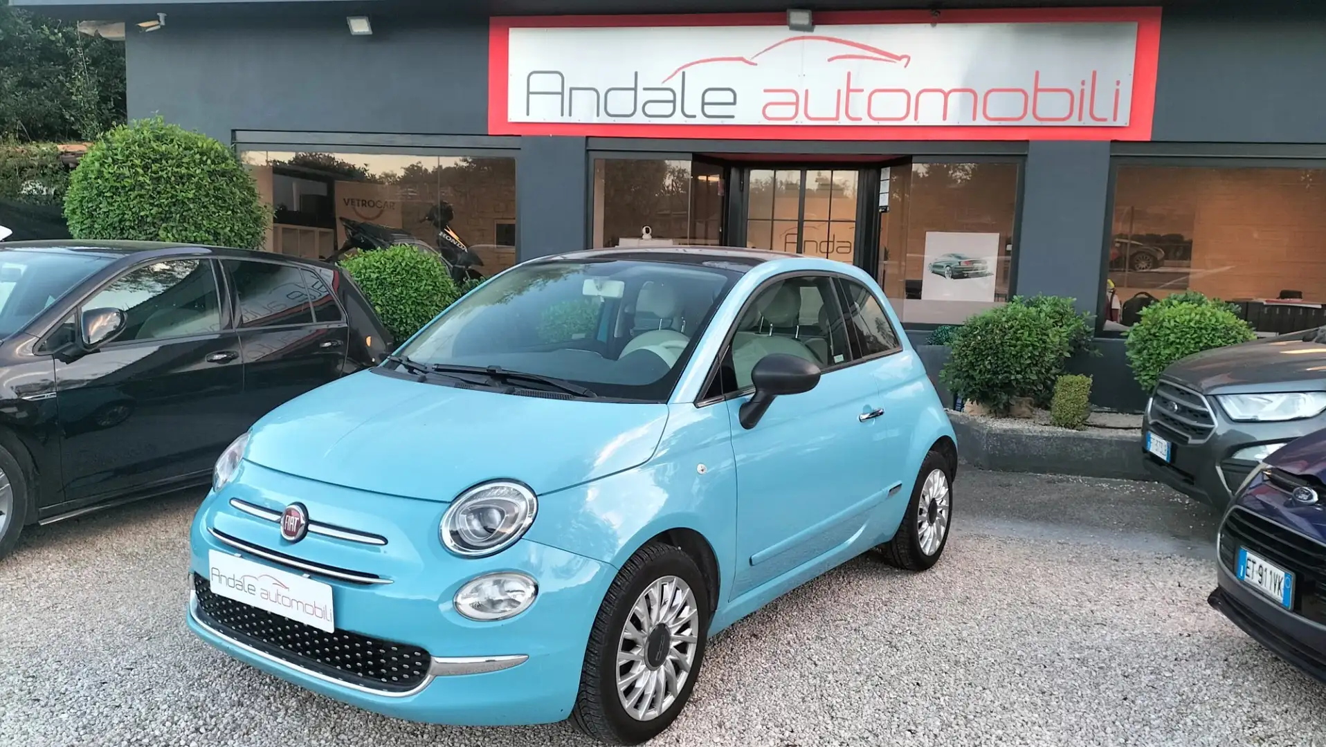 Fiat 500 1.3 Multijet 95 CV Lounge OREZZO OUTLET Blu/Azzurro - 1