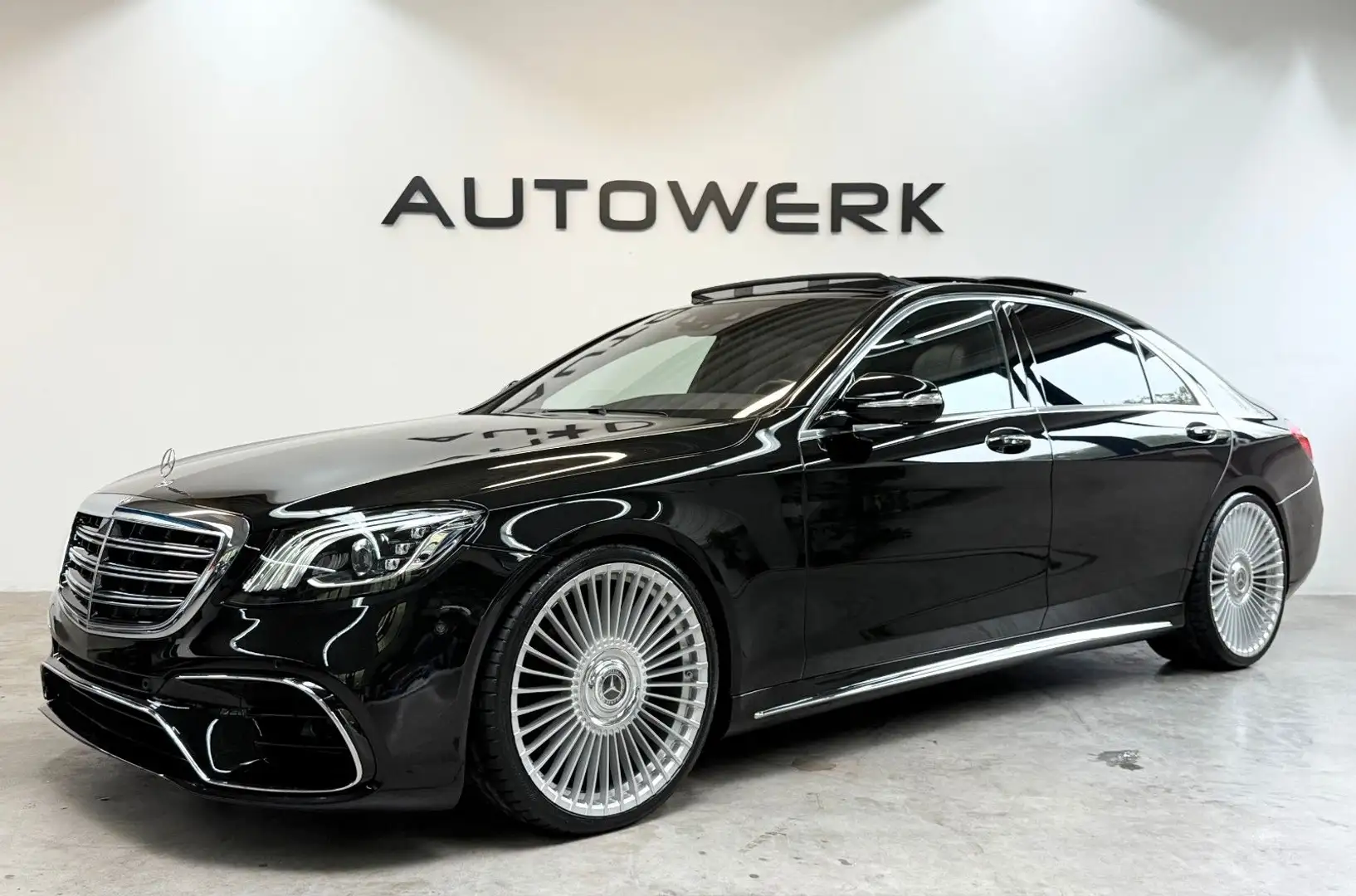 Mercedes-Benz S 350 D L*S63 AMG*22ZOLL*PANO*SOFTCLOSE*NIGHTVIEW Schwarz - 2