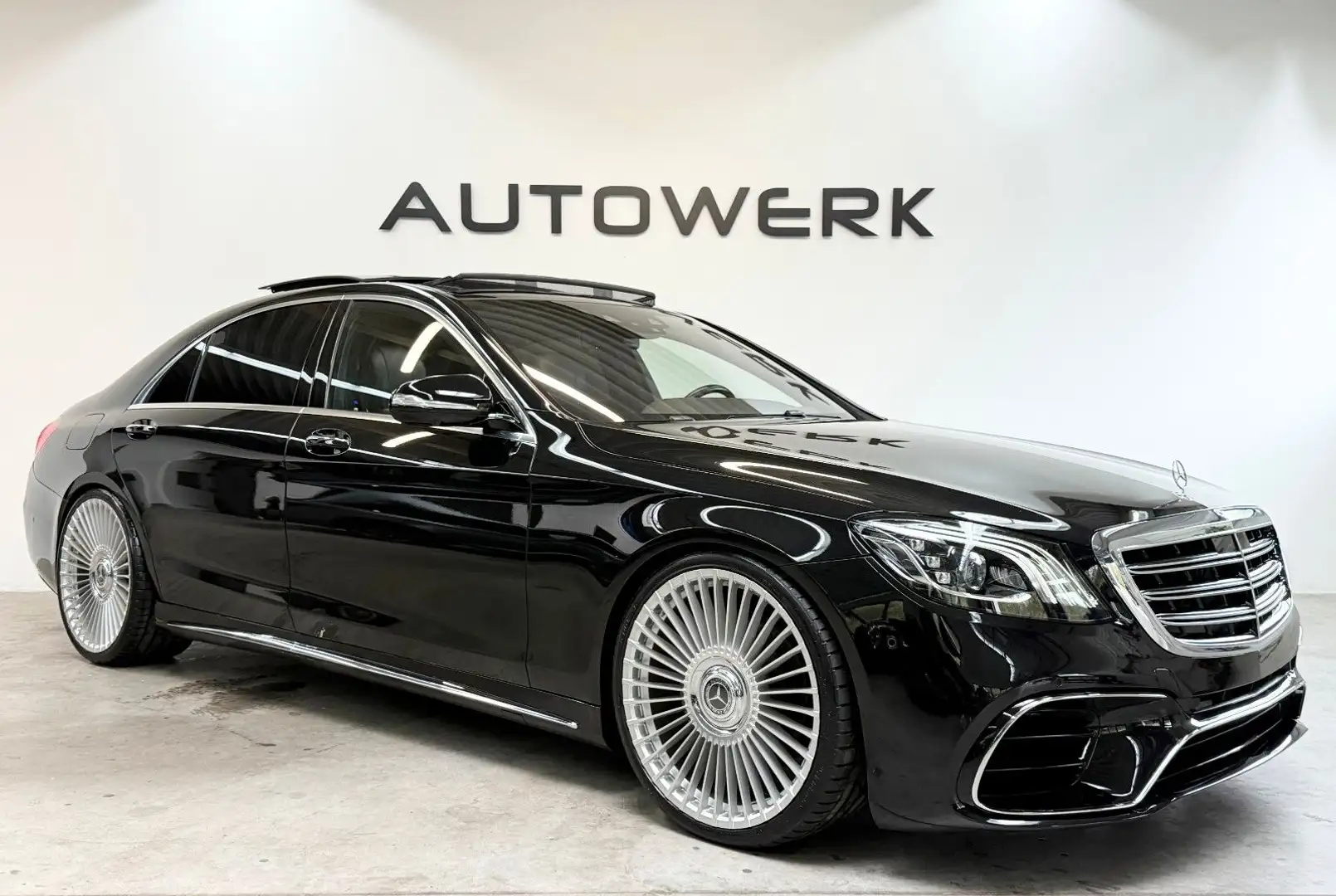 Mercedes-Benz S 350 D L*S63 AMG*22ZOLL*PANO*SOFTCLOSE*NIGHTVIEW Schwarz - 1