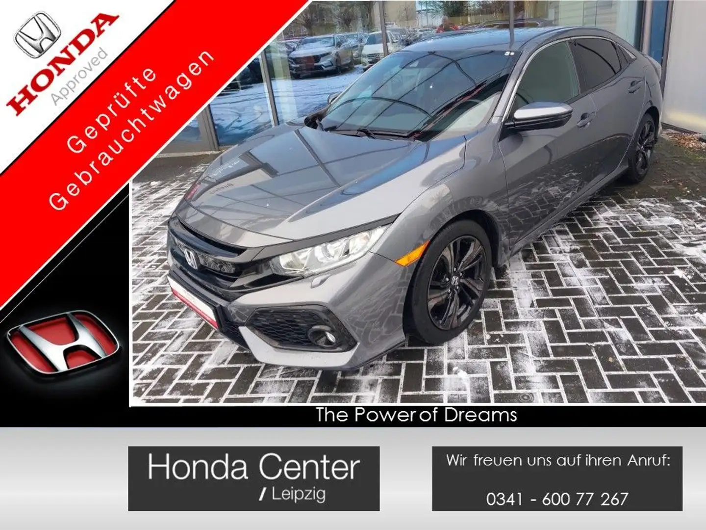 Honda Civic 1.6 i-DTEC Elegance Navi/Kamera/AHK - 1
