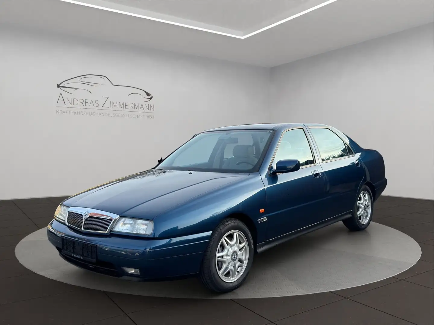 Lancia Kappa 2.0 20V Turbo BLAU/BEIGE 1.HAND WENIG KM! Bleu - 1