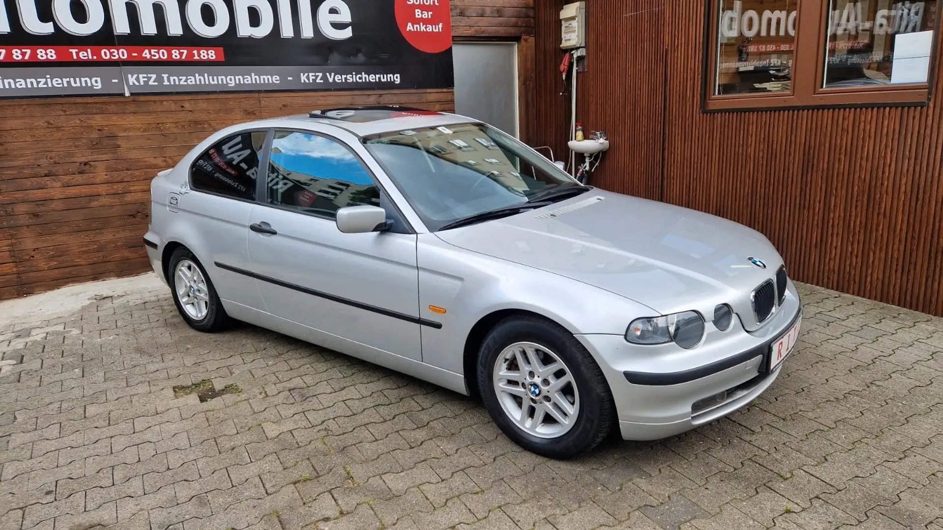 BMW 316 Compact, SHZ, PDC, Tüv Neu Grau - 2