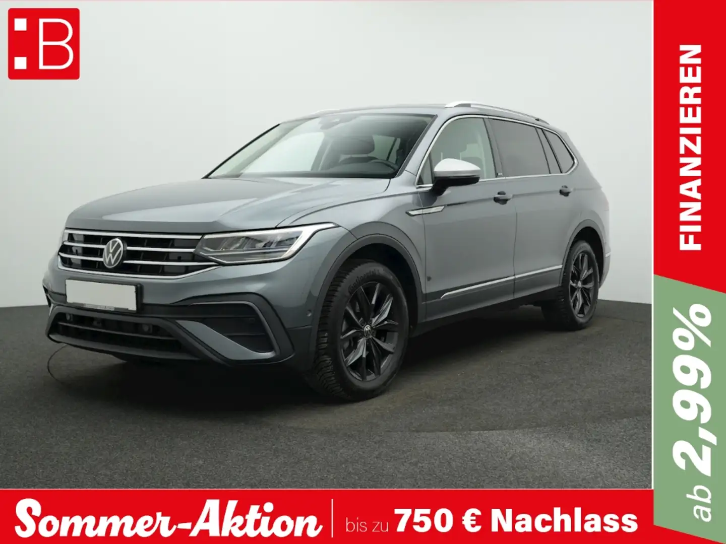 Volkswagen Tiguan Allspace 2.0 TDI DSG Move 7-SITZE AHK NAVI Grau - 1