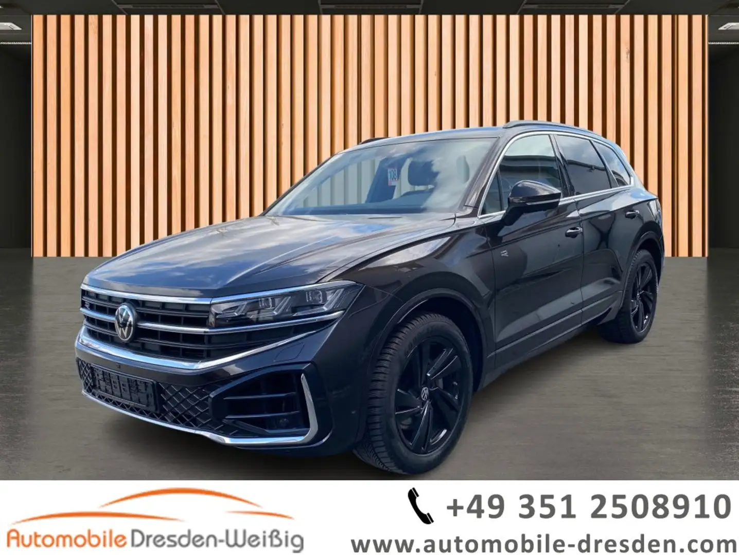Volkswagen Touareg 3.0 TSI 4Motion R-Line*Stdhzg*AHK*ACC* Braun - 1