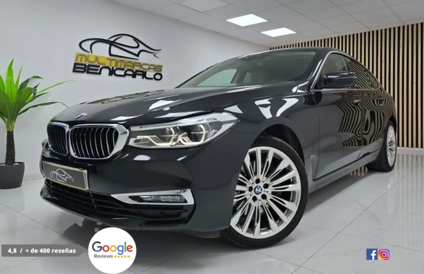 BMW 630 630dA Gran Turismo xDrive Fekete - 1