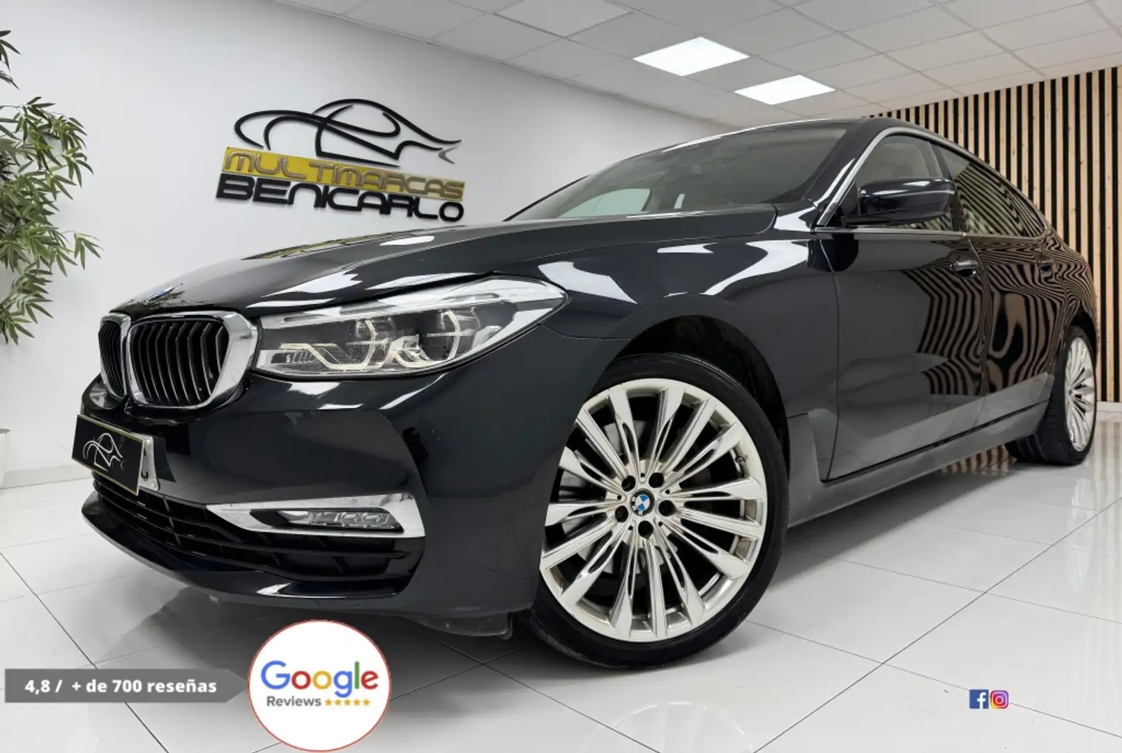BMW 630 630dA Gran Turismo xDrive Noir - 1