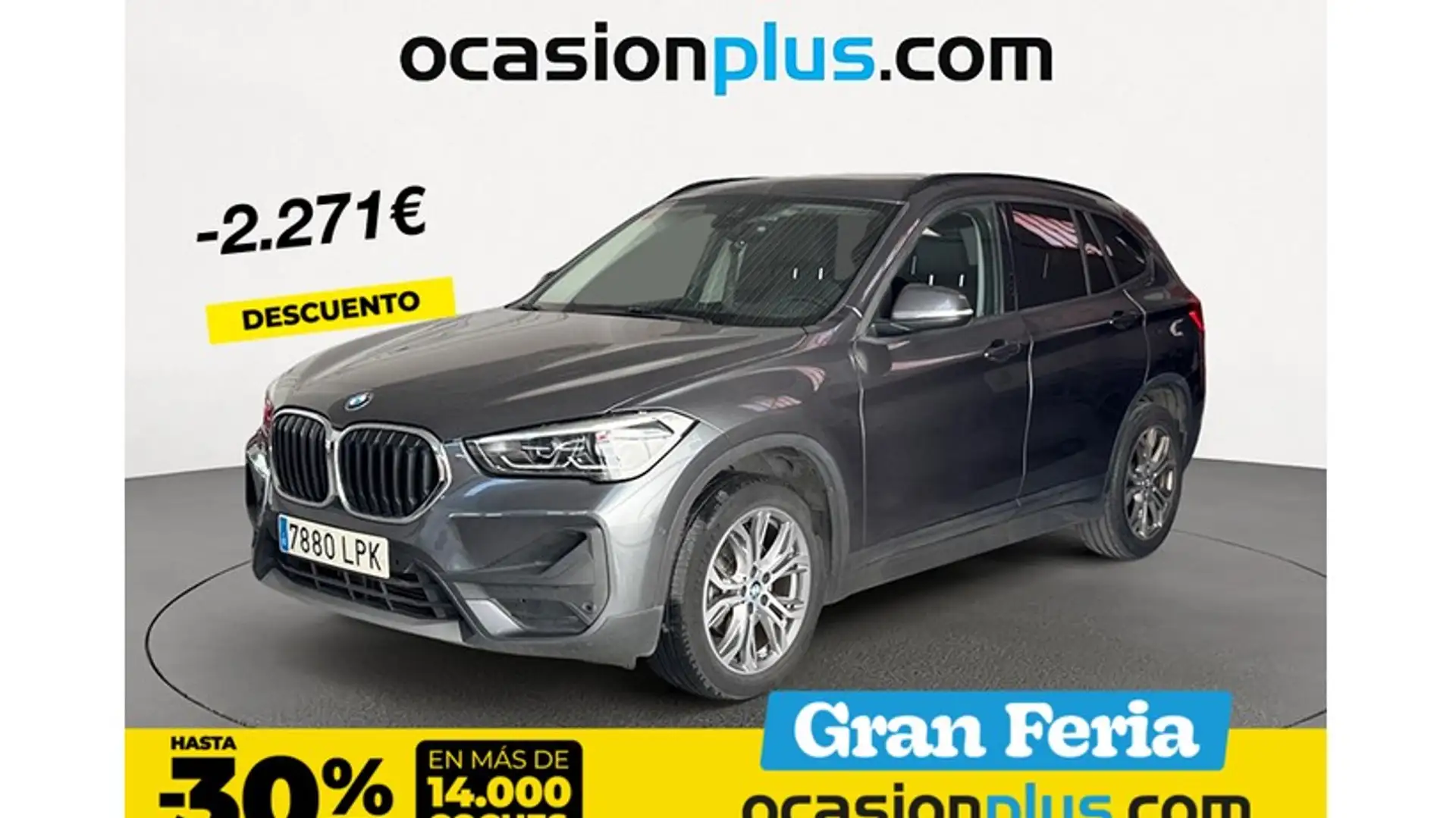BMW X1 sDrive 18i Gris - 1