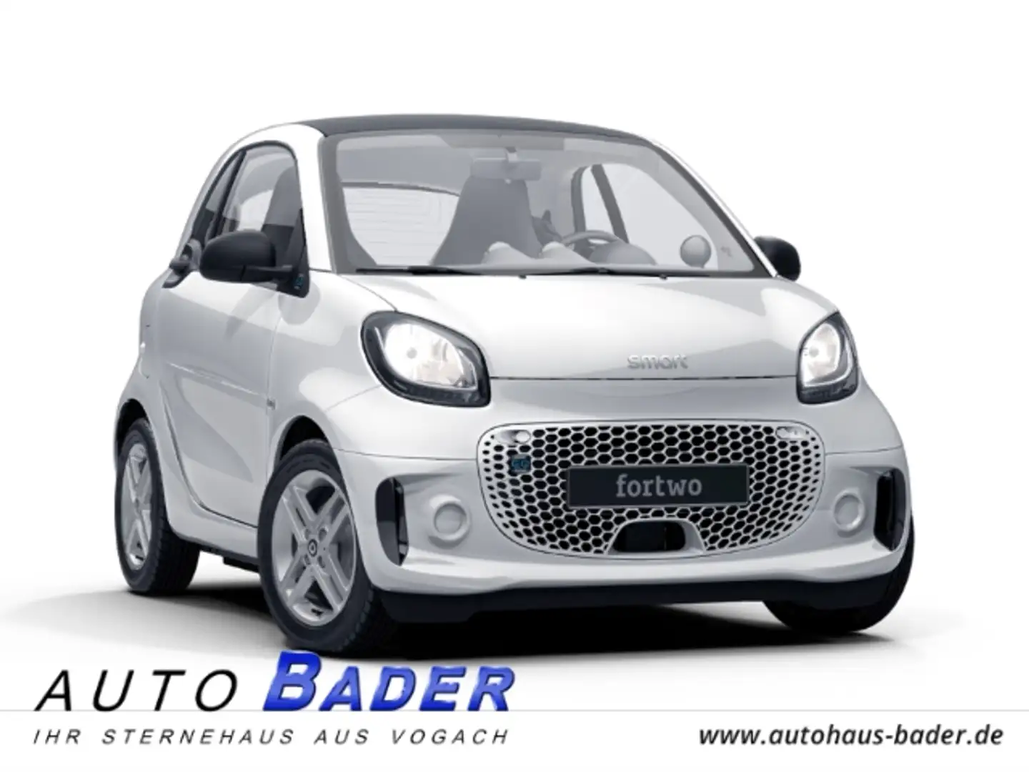 smart forTwo EQ Plus-Paket 22kW Sitzheizung Alufelgen Weiß - 1