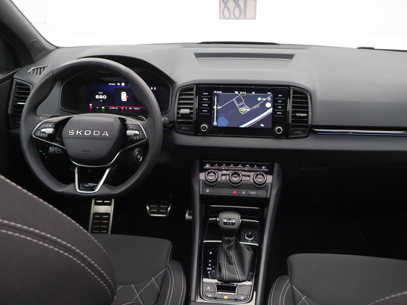 Skoda Karoq Karoq 1.5TSI Sportline *AUTOMAAT*PANODAK*LEDER*SPORTZETELS*CAMERA*VIRTUAL COCKPIT*ACC*PDC*APP-CONNEC — photo 14