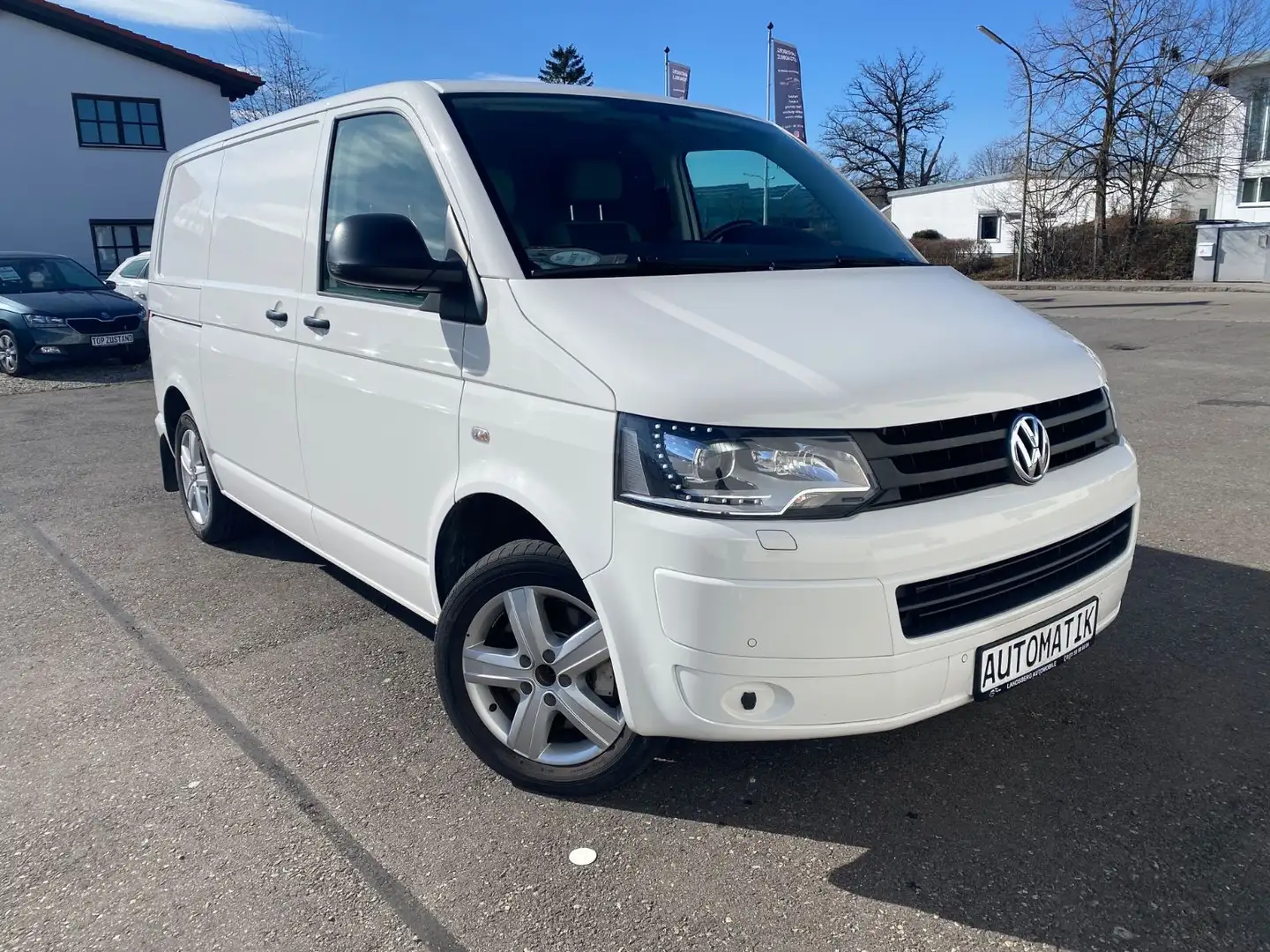 Volkswagen T5 Transporter Kasten-Kombi Kasten 4Motion Weiß - 2