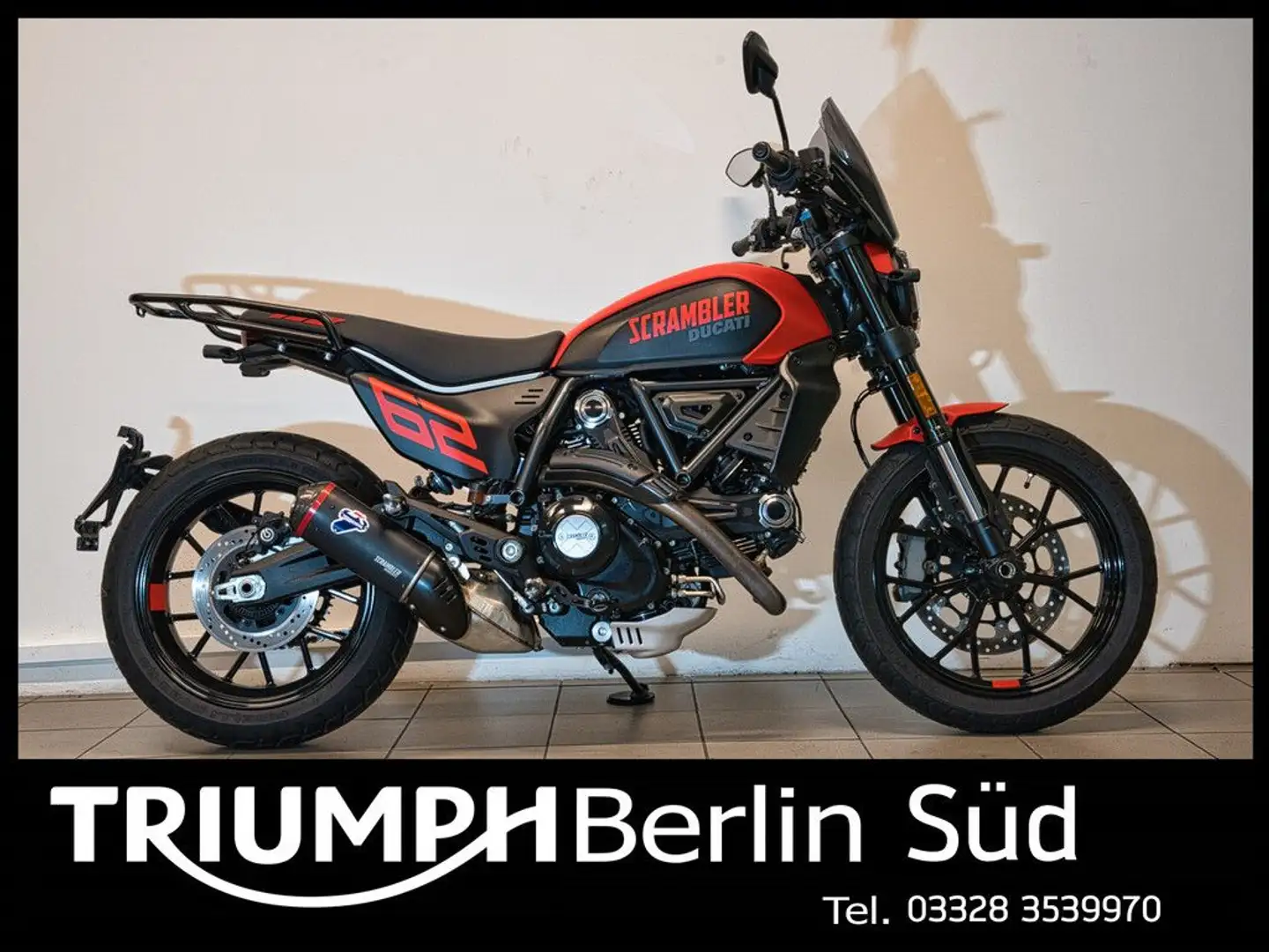 Ducati Scrambler FULL THROTTLE Červená - 1