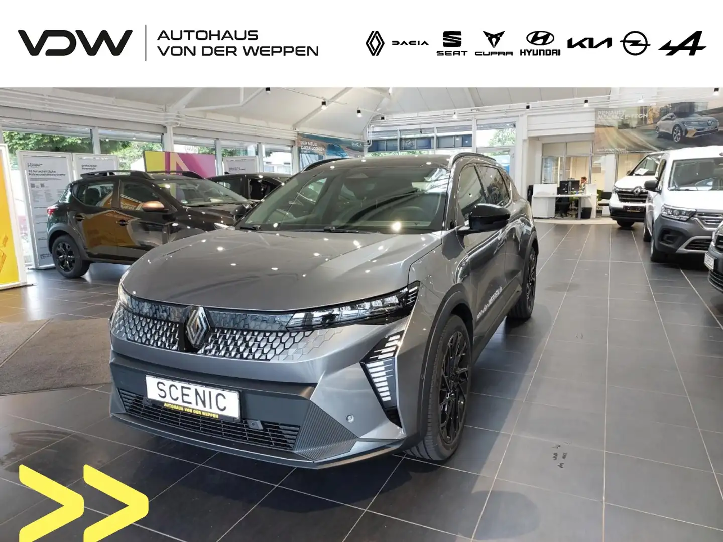 Renault Scenic E-Tech 220 Long Range Esprit Alpine Klima Navi Grau - 1