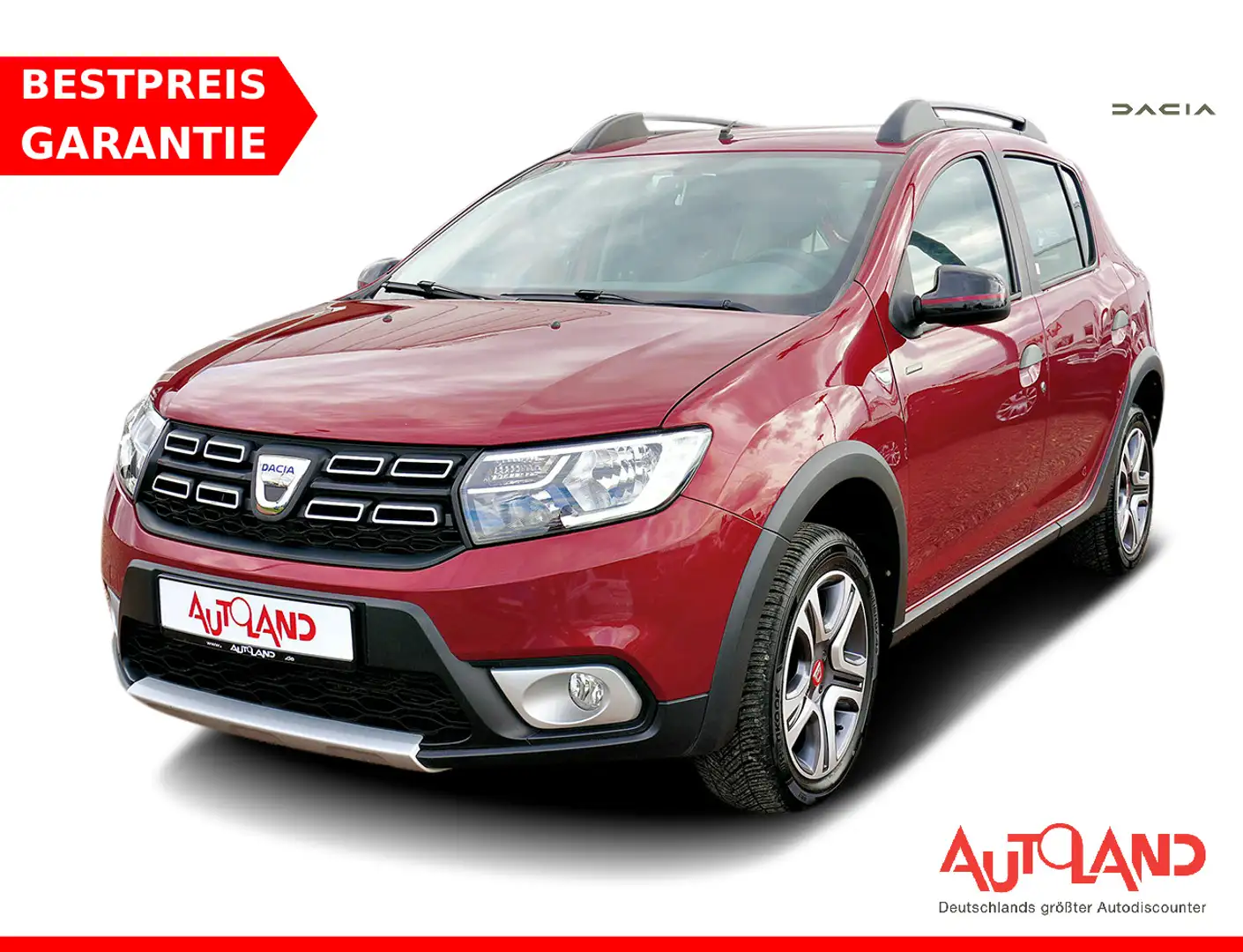 Dacia Sandero Stepway Techroad TCe 90 Navi Klimaaut. Rot - 1