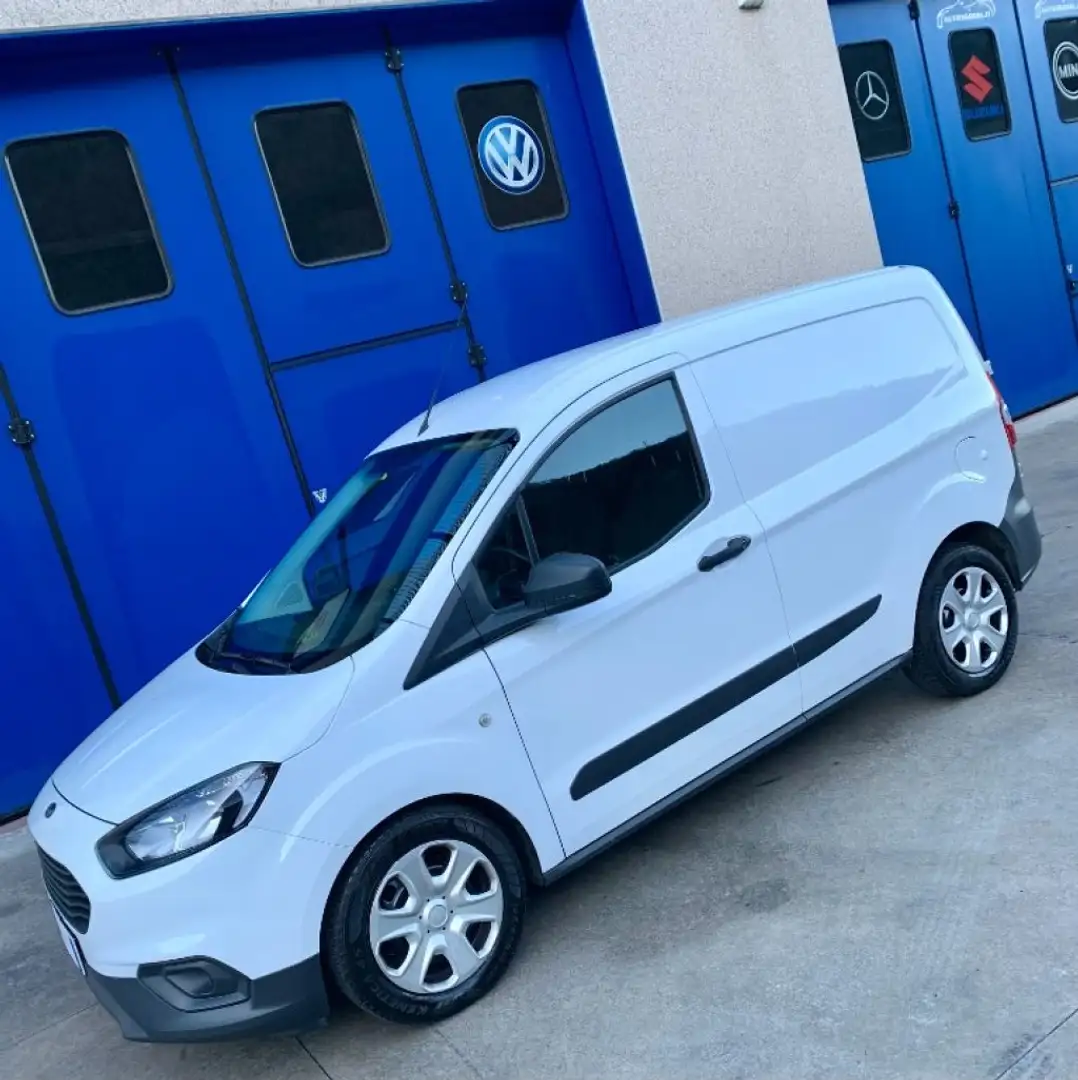 Ford Transit Courier 1.5 TDCi 75CV Van Trend UNICO PROPRIETARIO Bianco - 2