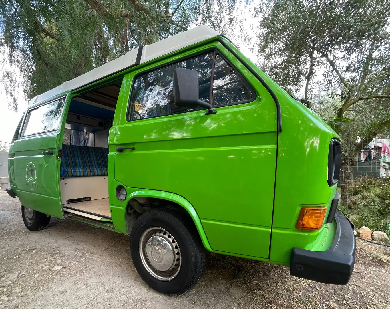Volkswagen T3 Westfalia Зелёный - 2