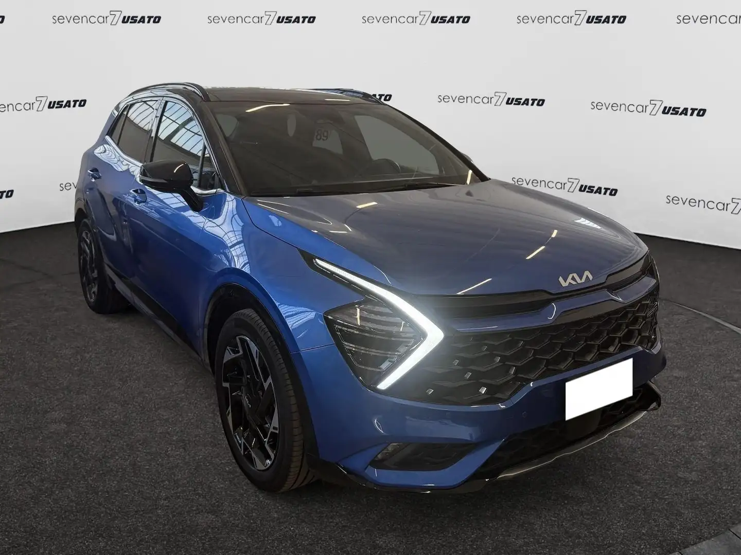 Kia Sportage 1.6 CRDi MHEV DCT GT-line Blauw - 2