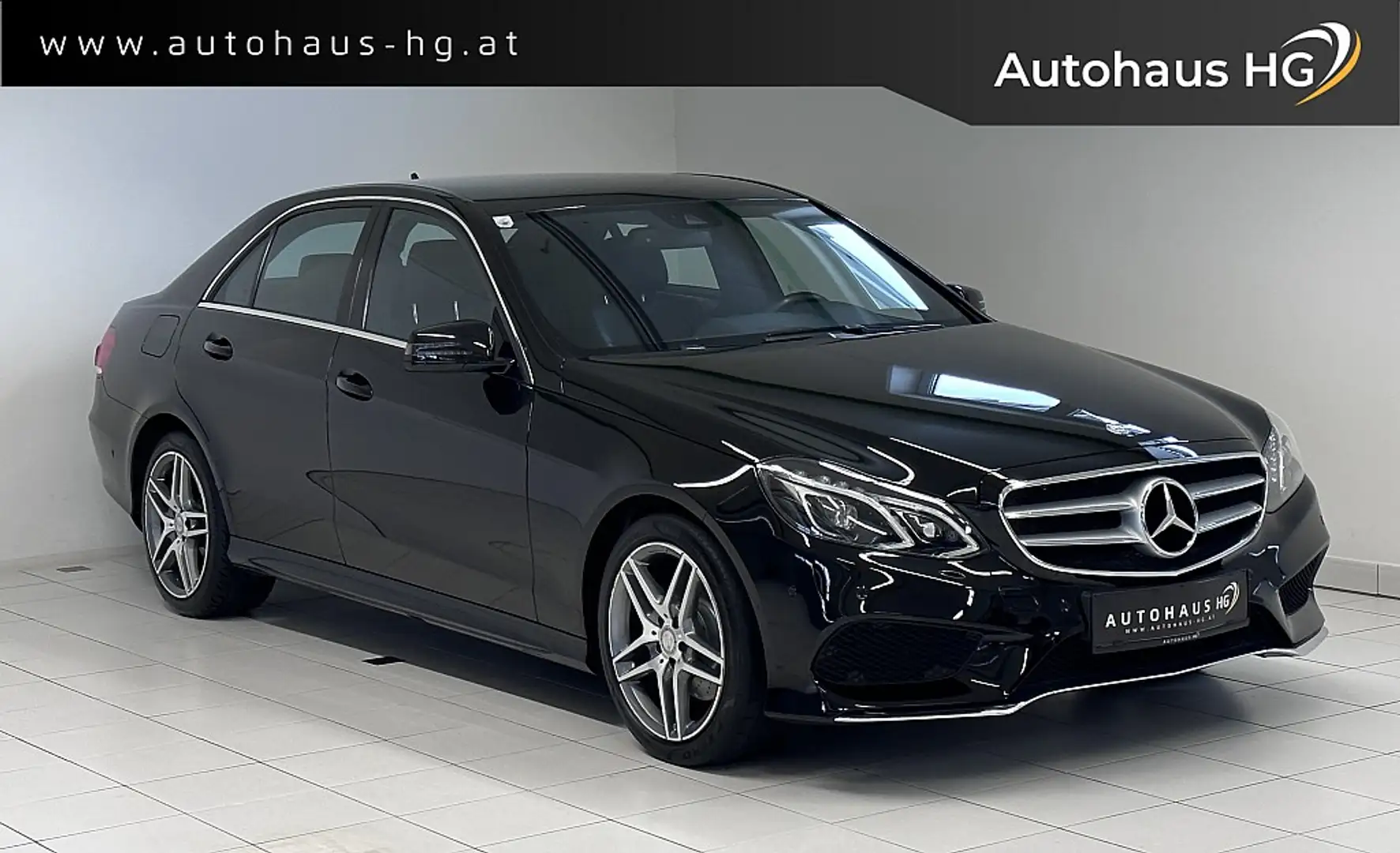 Mercedes-Benz E 200 d BlueTEC Avantgarde Aut.*AMG-LINE*LED*ILS* Schwarz - 1