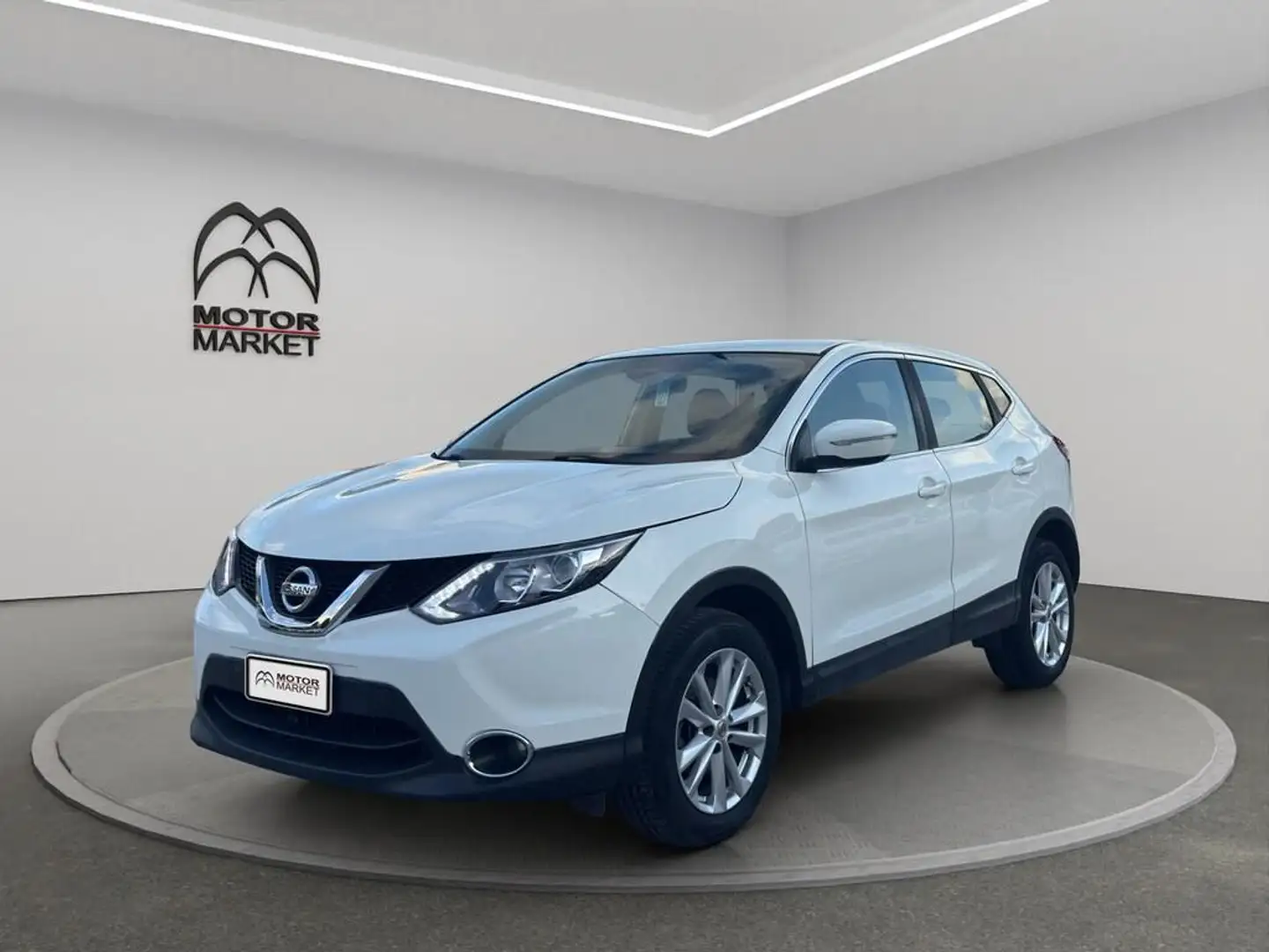 Nissan Qashqai 1.5 dci Visia 110cv Blanc - 1