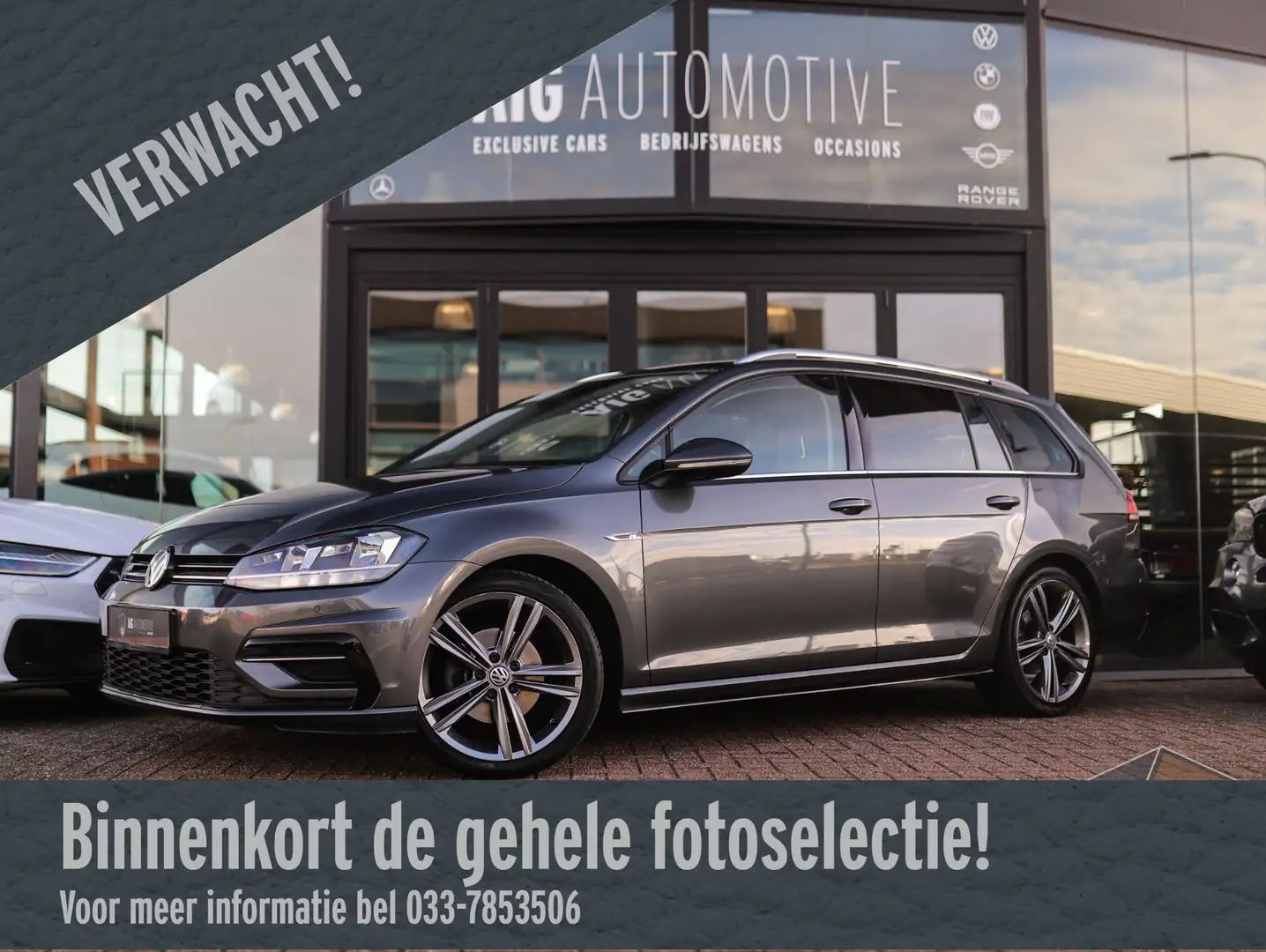 Volkswagen Golf Variant 1.5 TSI Highline Business R -Line | Keyless | Stoe Grigio - 1